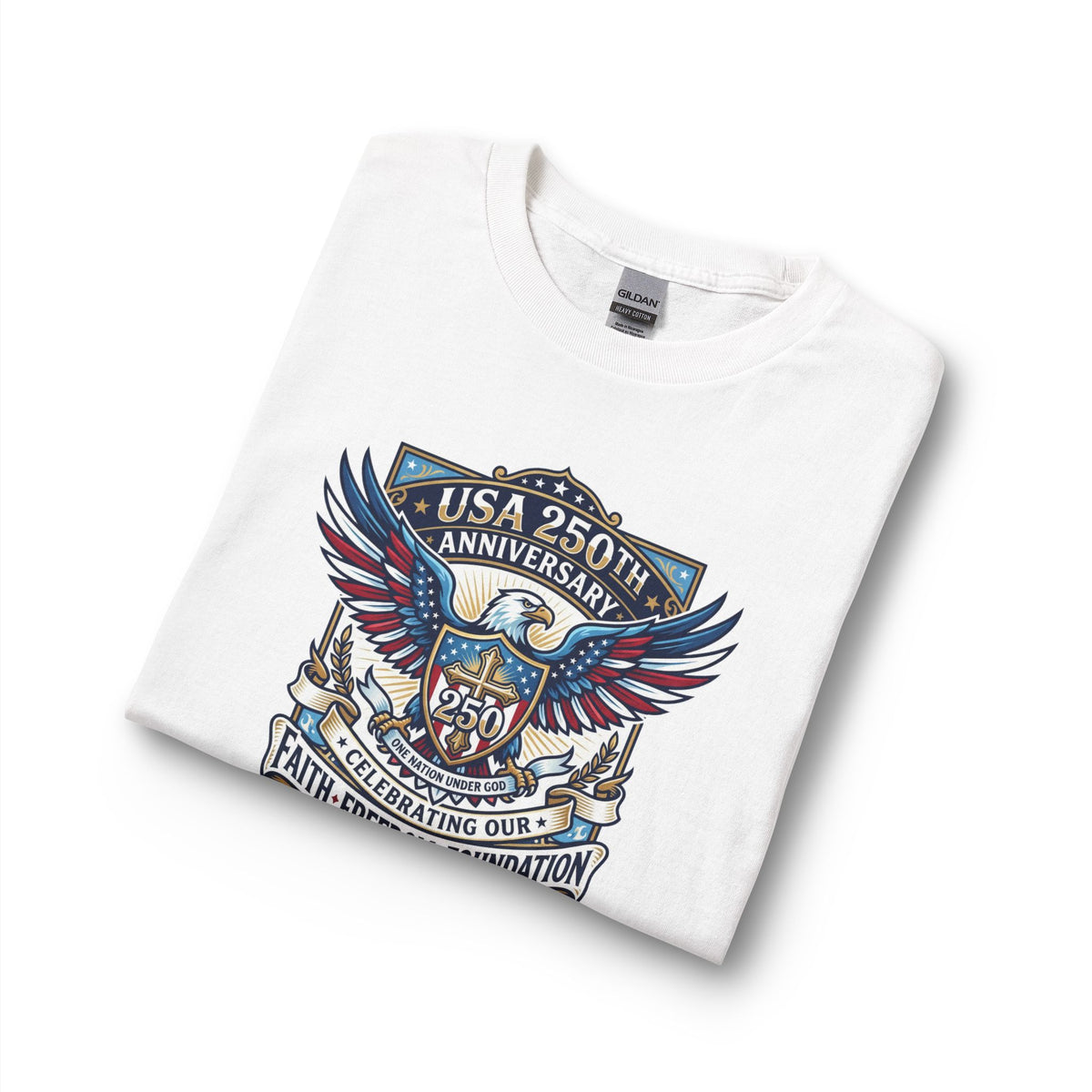 250 Years, One Nation under God Christian Long Sleeve Shirt