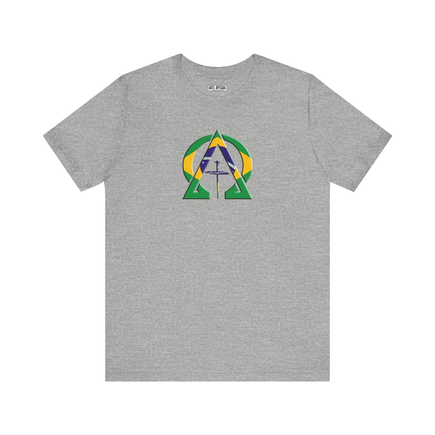 Alpha & Omega Brazil Unisex Short Sleeve Tee