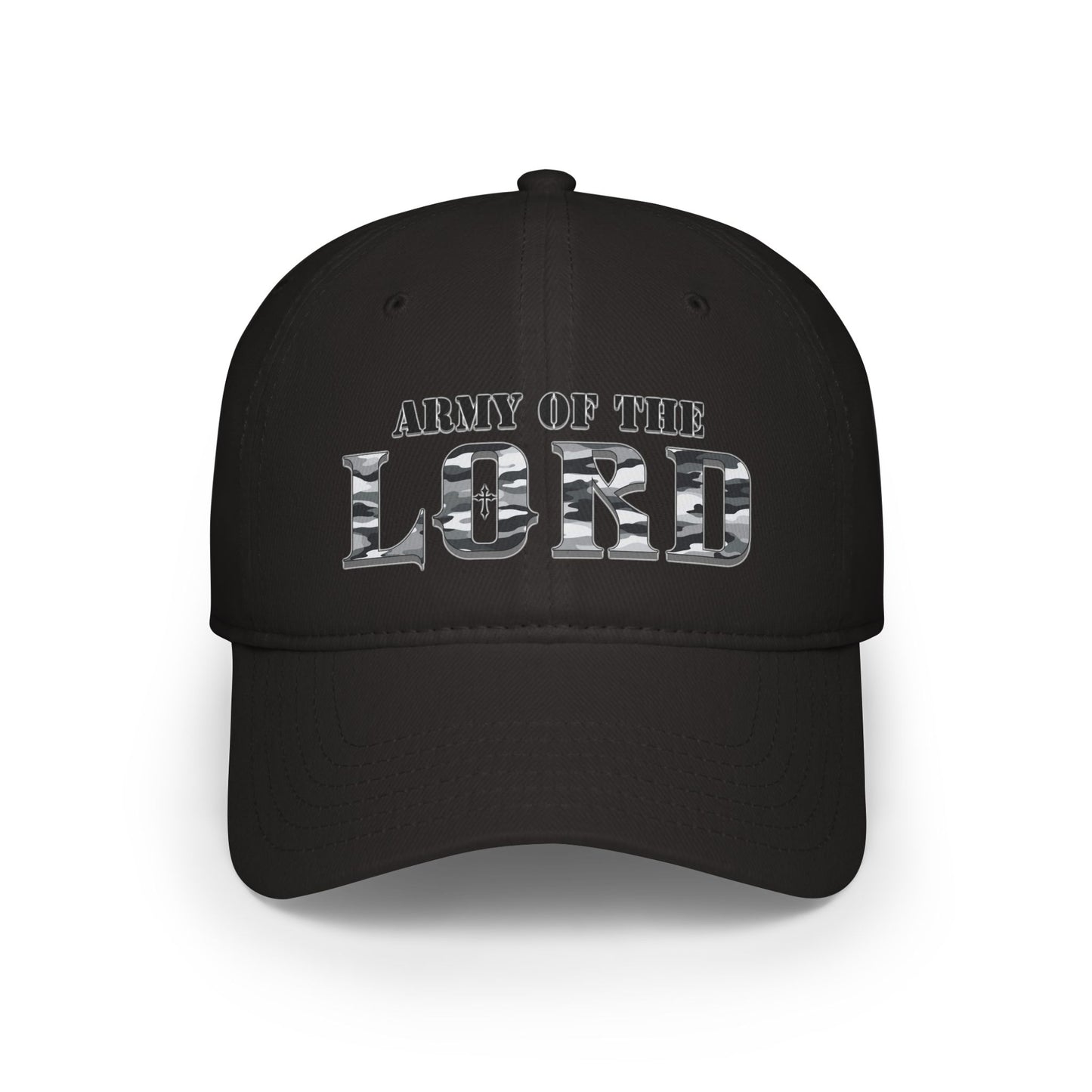 White Camouflage Army Of The Lord Christian Baseball Cap