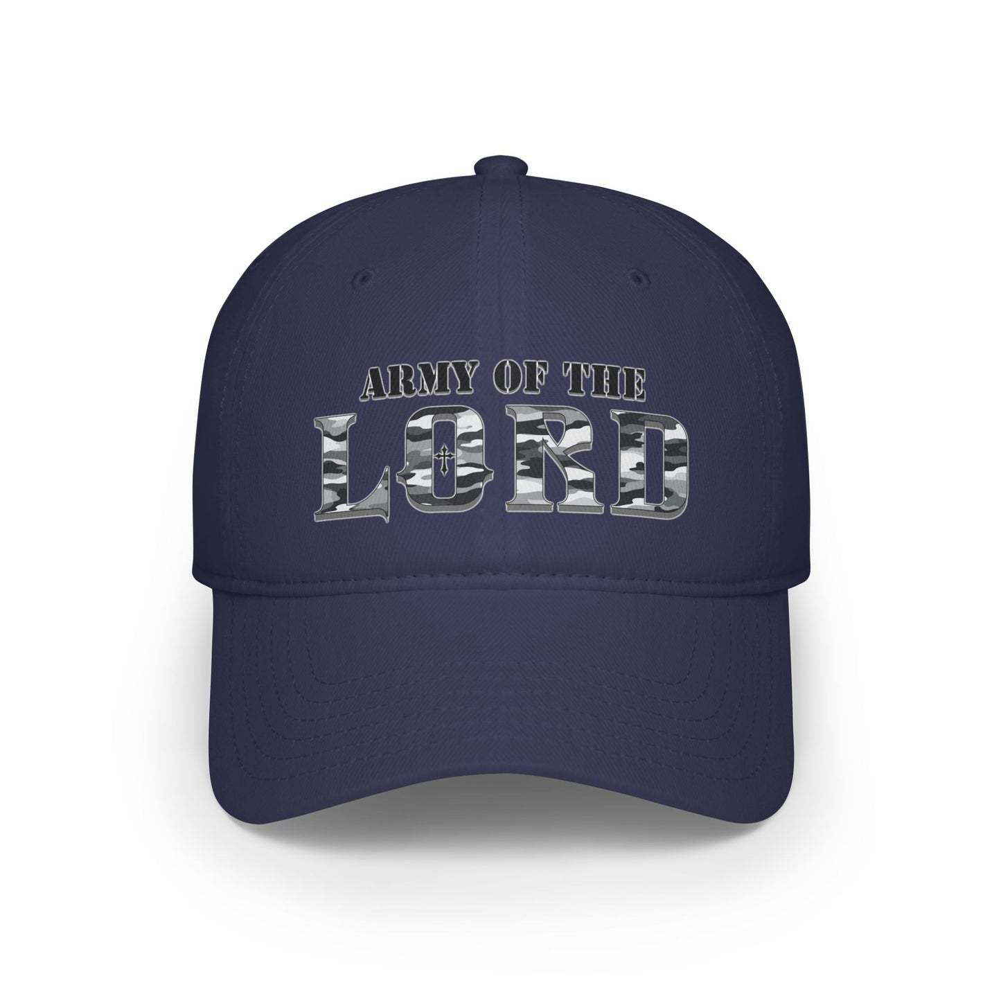 White Camouflage Army Of The Lord Christian Baseball Cap