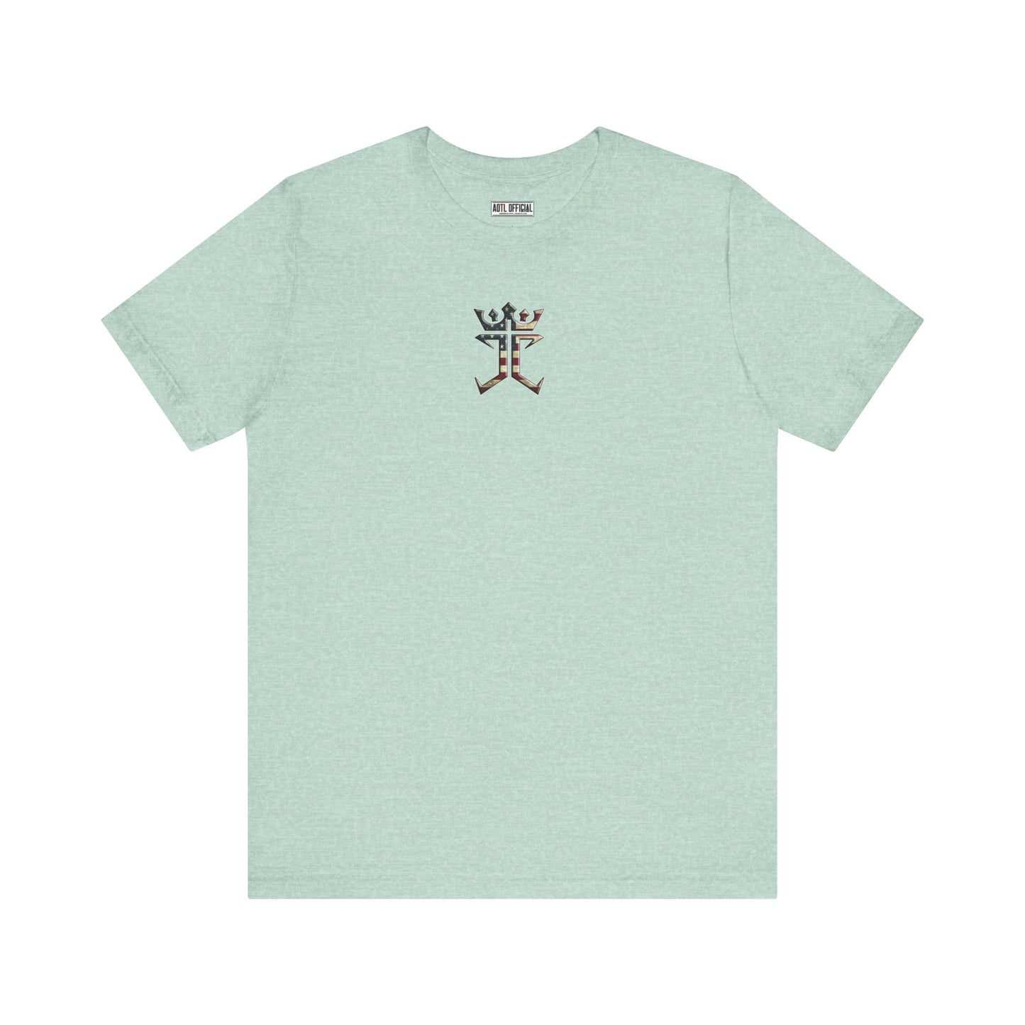 Vintage Jesus Christ Is King In The United States Unisex Short Sleeve Tee