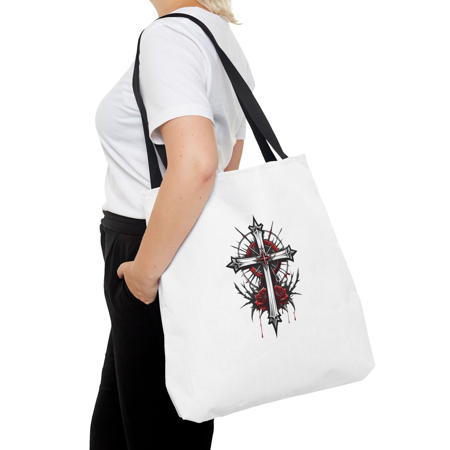Thorned Redemption Christian Tote Bag