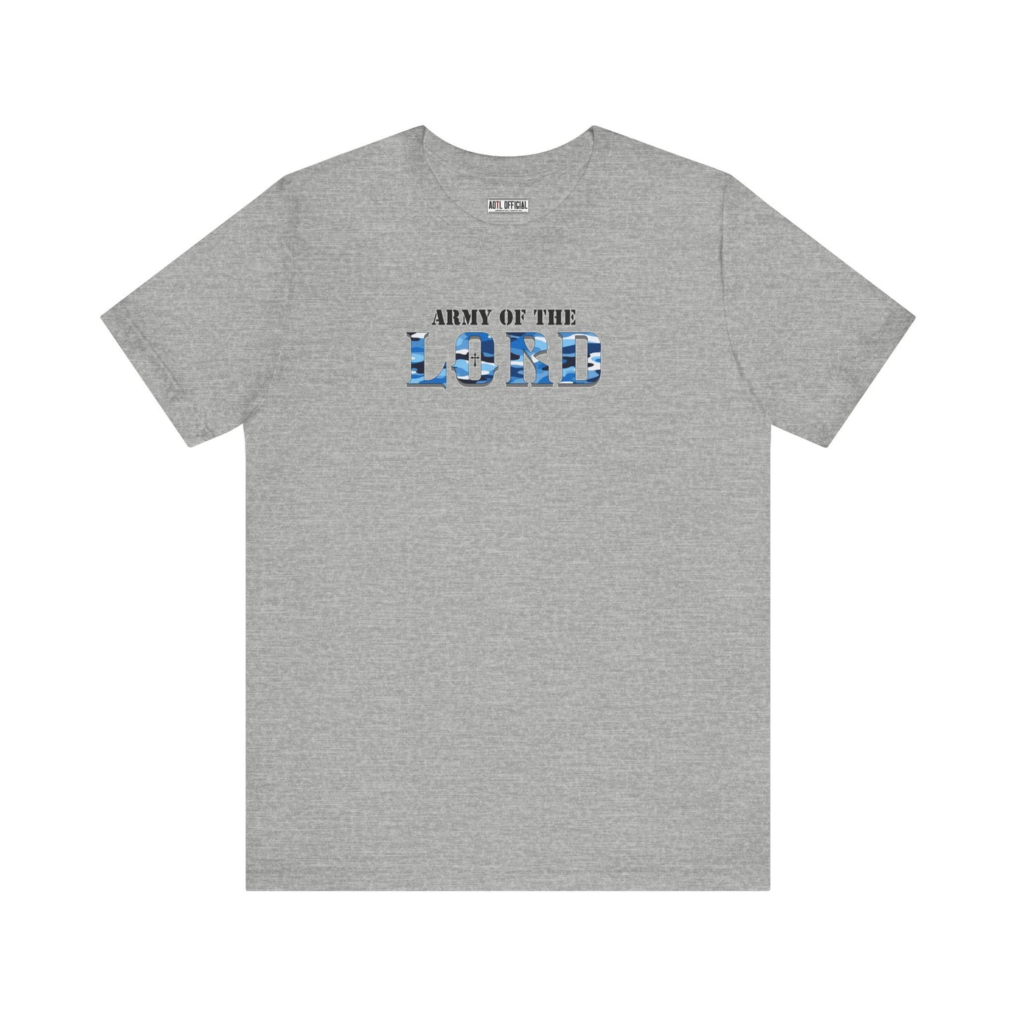 Blue Army Of The Lord Unisex Short Sleeve Tee