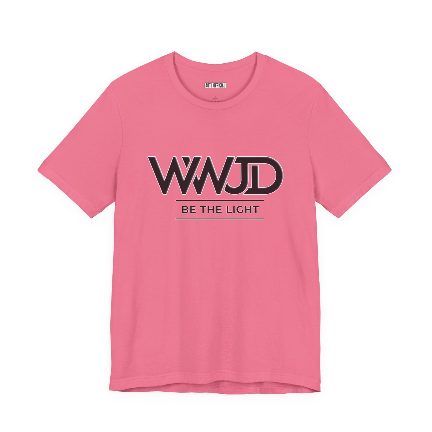 WWJD Faith Reminder Unisex Short Sleeve Tee