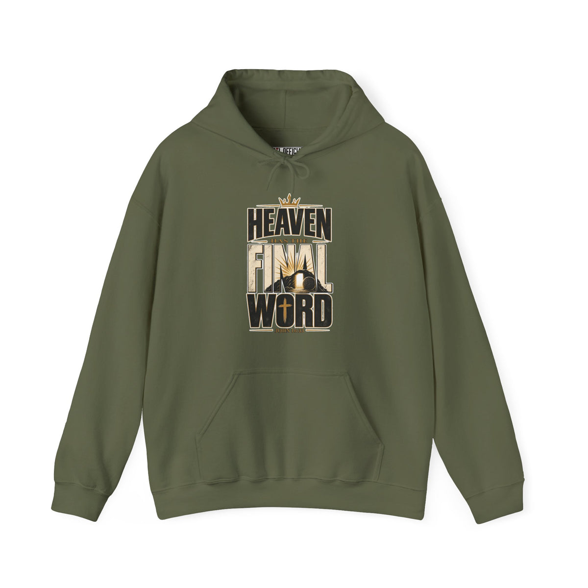 Heaven Has The Final Word Christian Hoodie