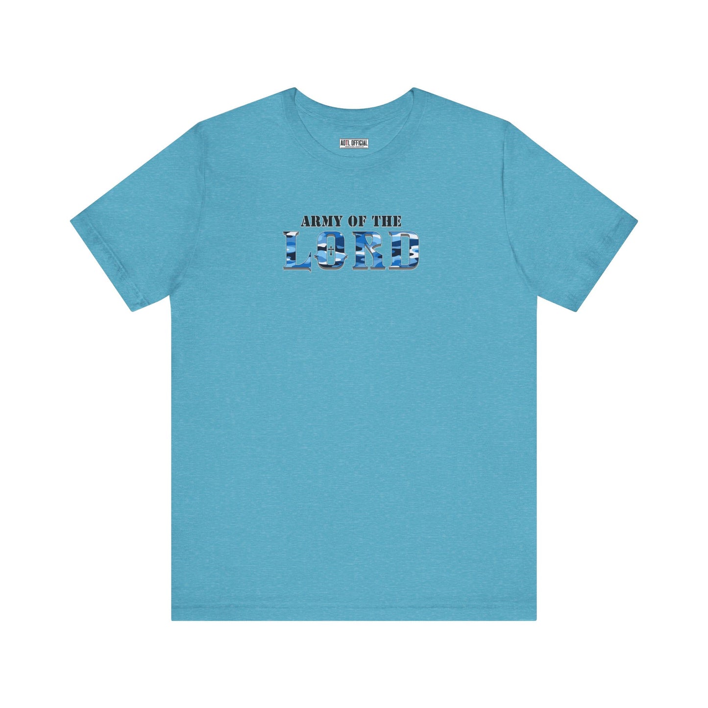 Blue Army Of The Lord Unisex Short Sleeve Tee