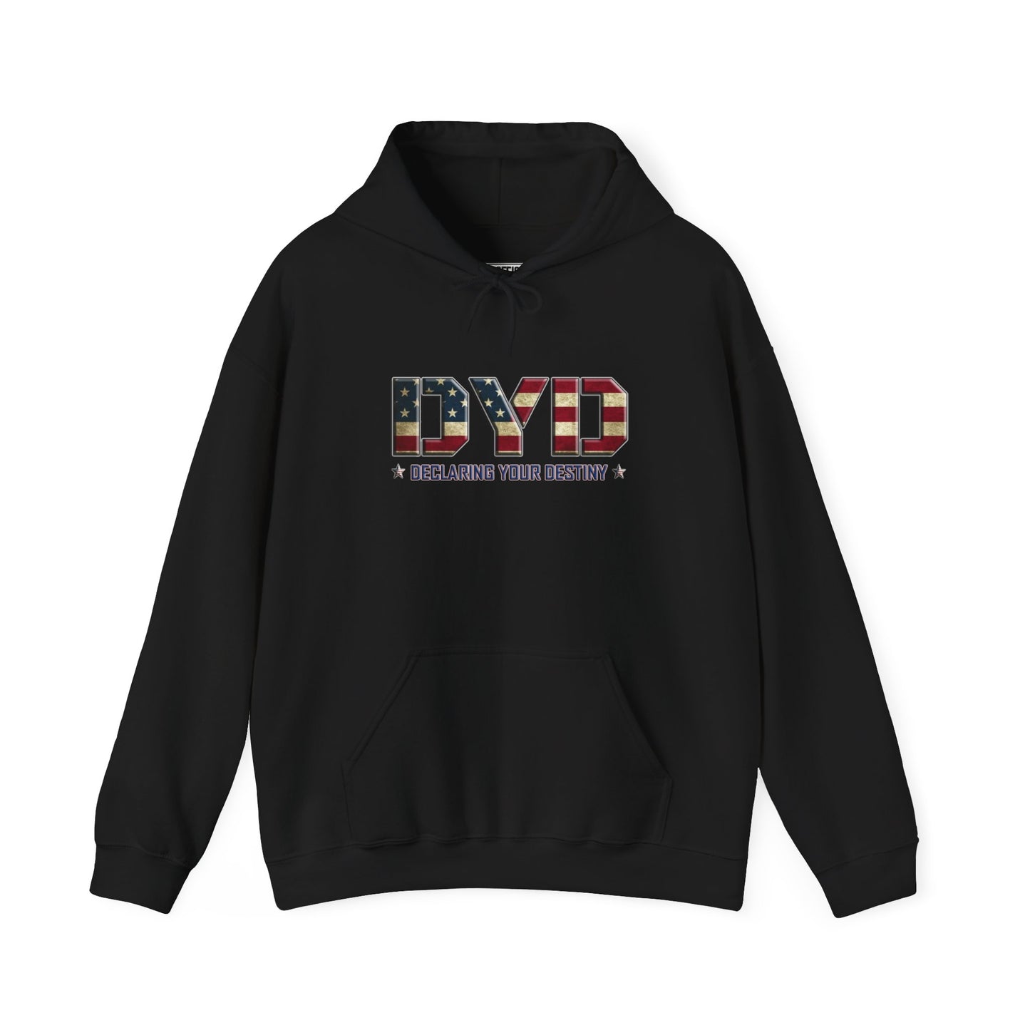 Declaring Your Destiny USA/ Winged Guardian Unisex Heavy Blend™ Hooded Sweatshirt
