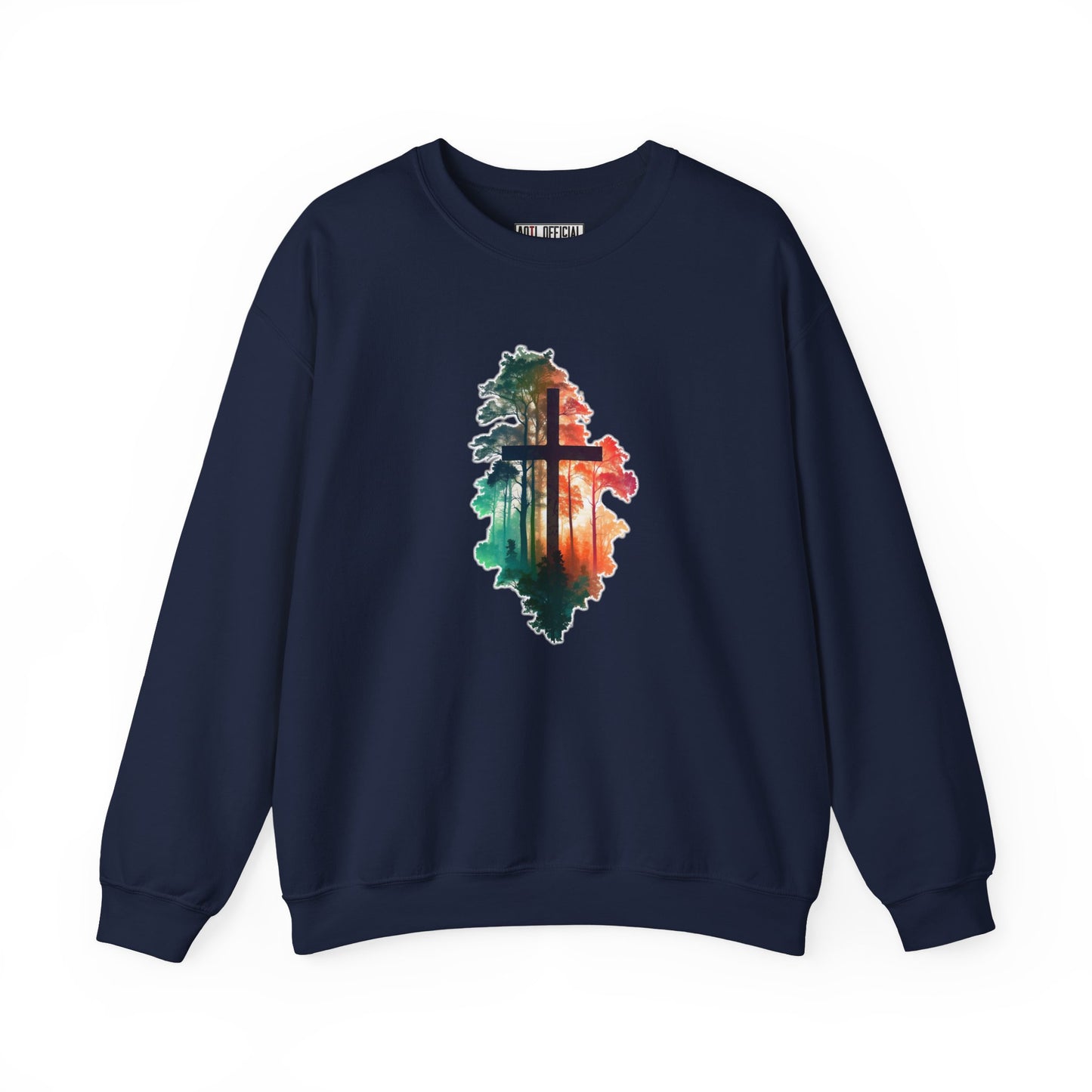 Cross in the Wilderness Unisex Heavy Blend™ Crewneck Sweatshirt