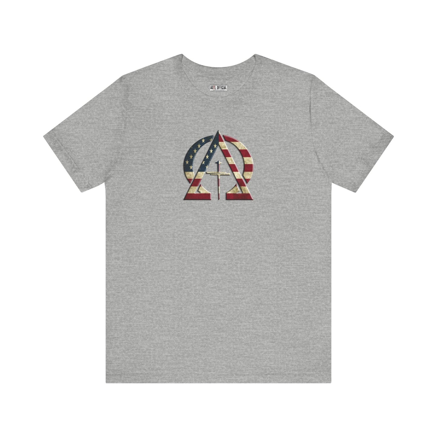 Alpha & Omega Vintage United States Of America Unisex Short Sleeve Tee