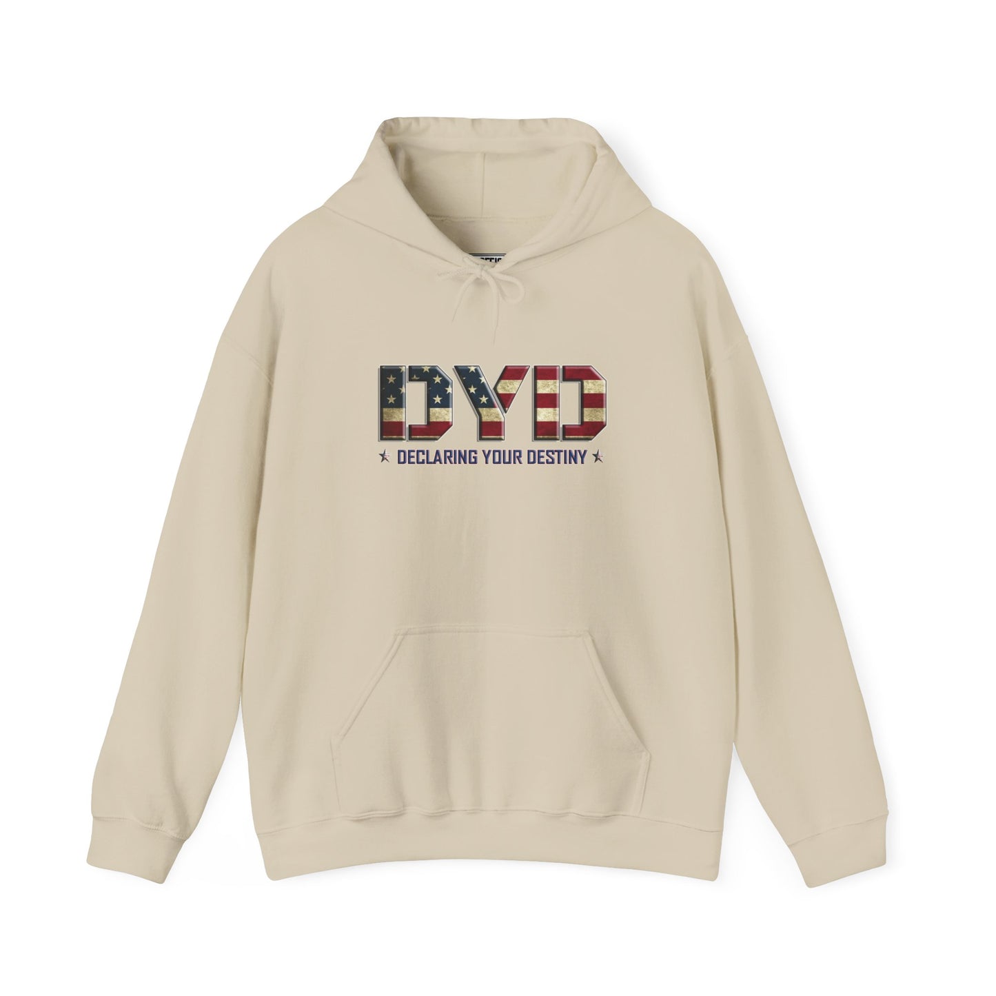 Declaring Your Destiny USA/ Royal Majesty Unisex Heavy Blend™ Hooded Sweatshirt