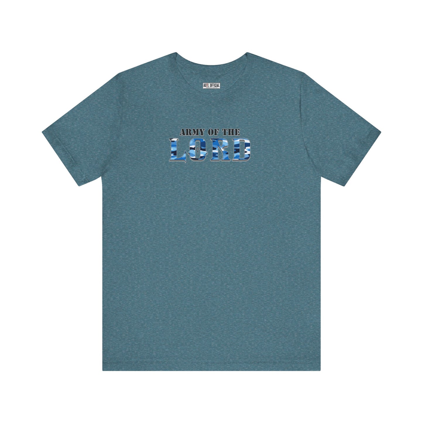 Blue Army Of The Lord Unisex Short Sleeve Tee