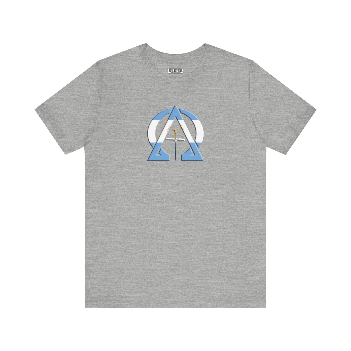 Alpha & Omega Argentina Unisex Short Sleeve Tee