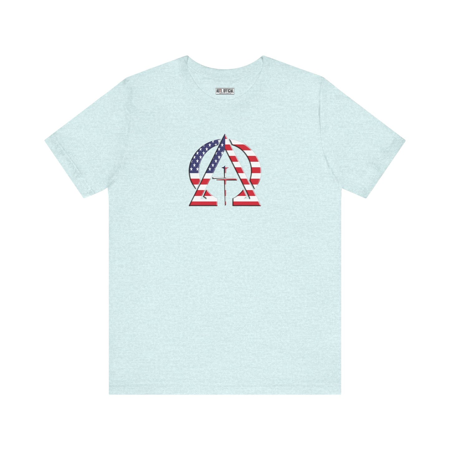 Alpha & Omega United States Of America Unisex Short Sleeve Tee