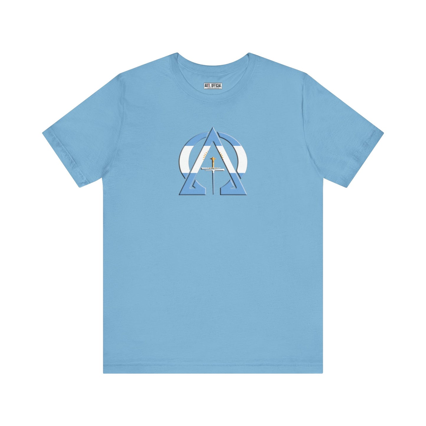 Alpha & Omega Argentina Unisex Short Sleeve Tee