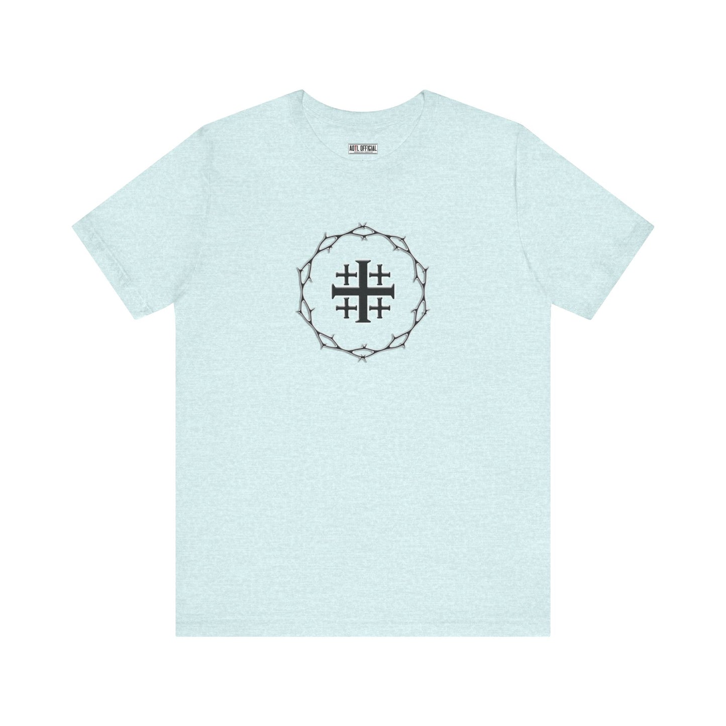 Circle of Thorns & Jerusalem Cross Unisex Short Sleeve Tee