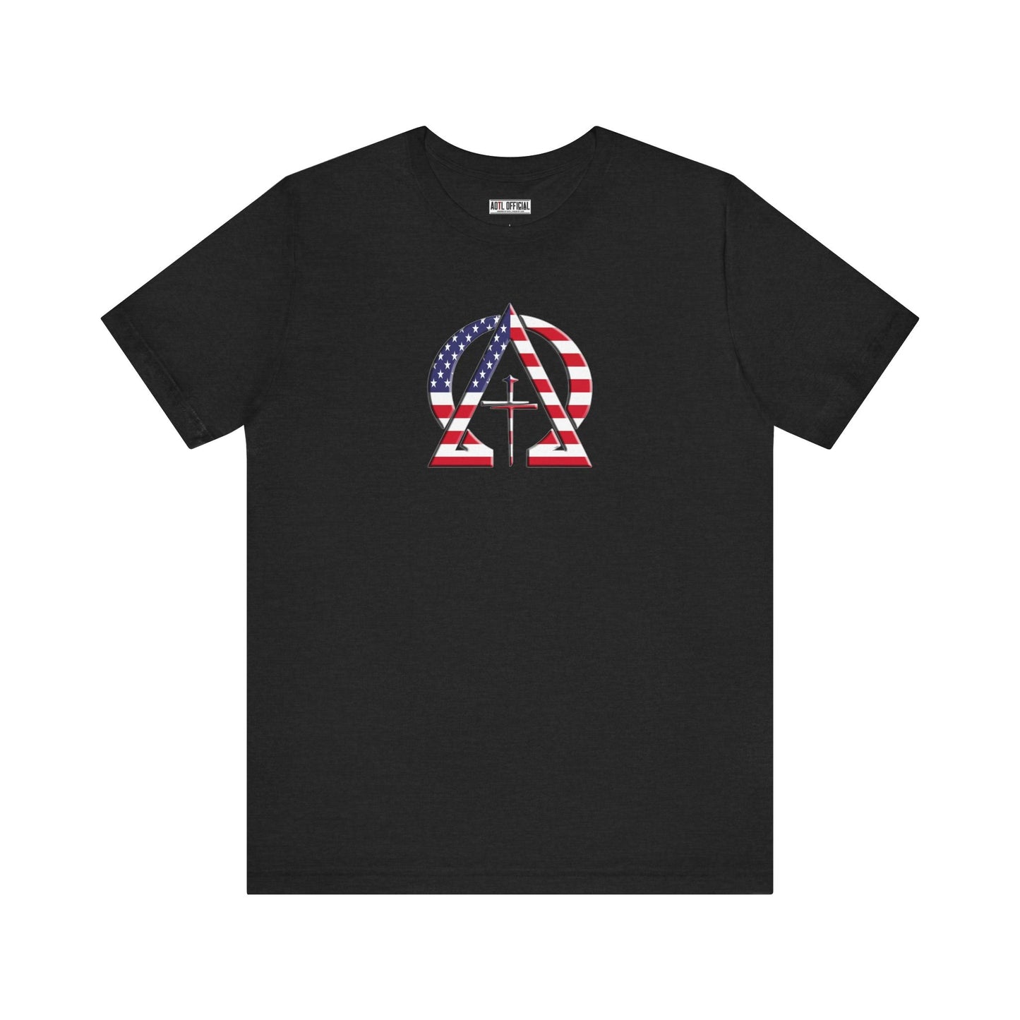 Alpha & Omega United States Of America Unisex Short Sleeve Tee