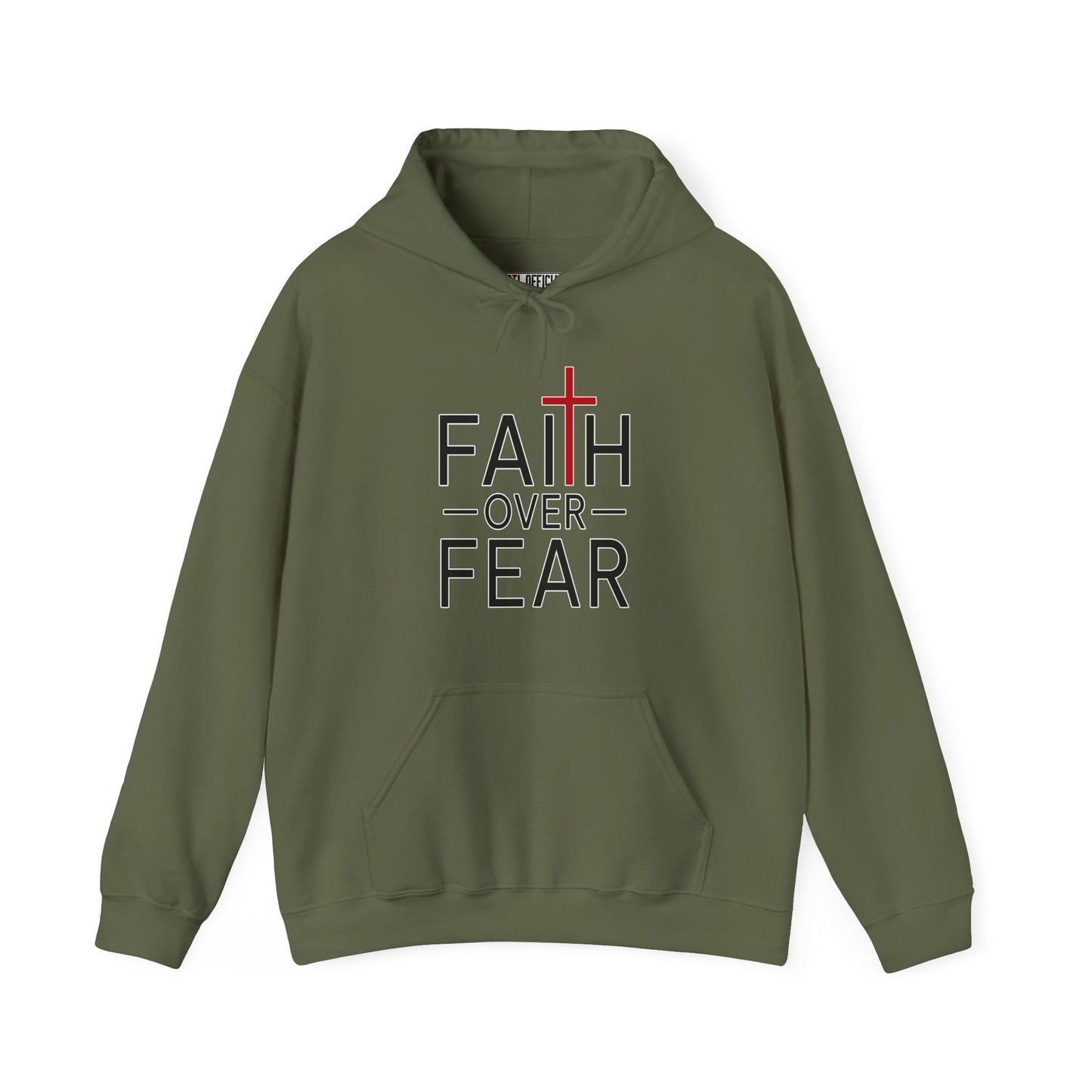Faith Over Fear Christian Hoodie