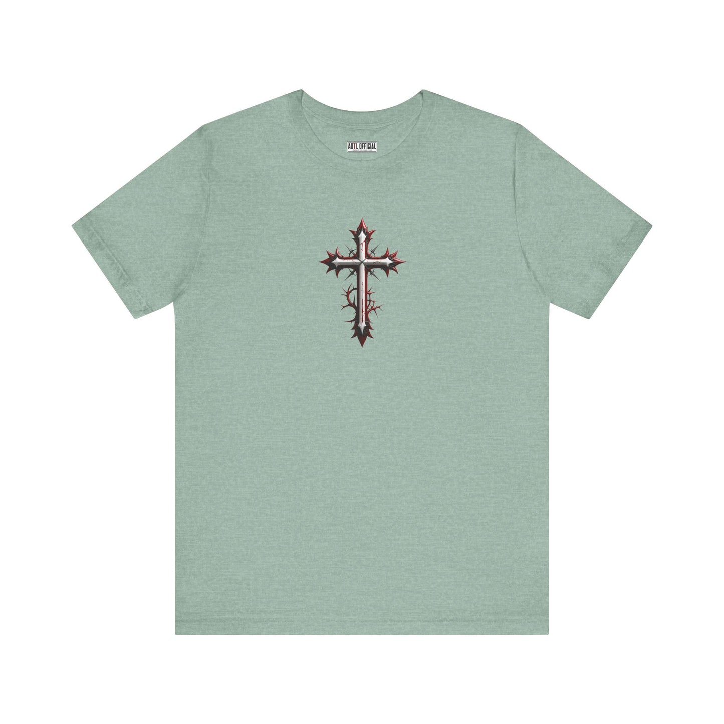 Sacrificial Redemption Edgy Christian Unisex Short Sleeve Tee