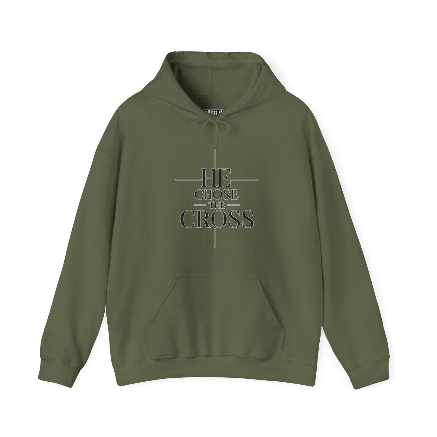 He Chose The Cross Christian Hoodie