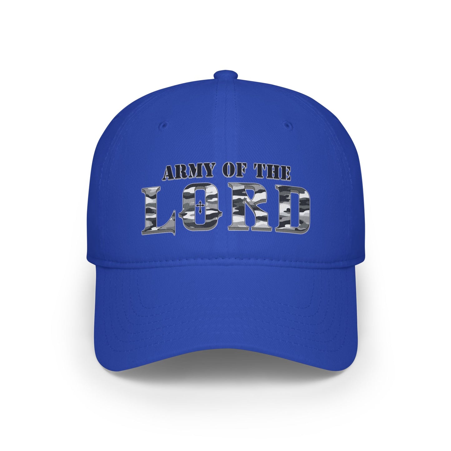 White Camouflage Army Of The Lord Christian Baseball Cap