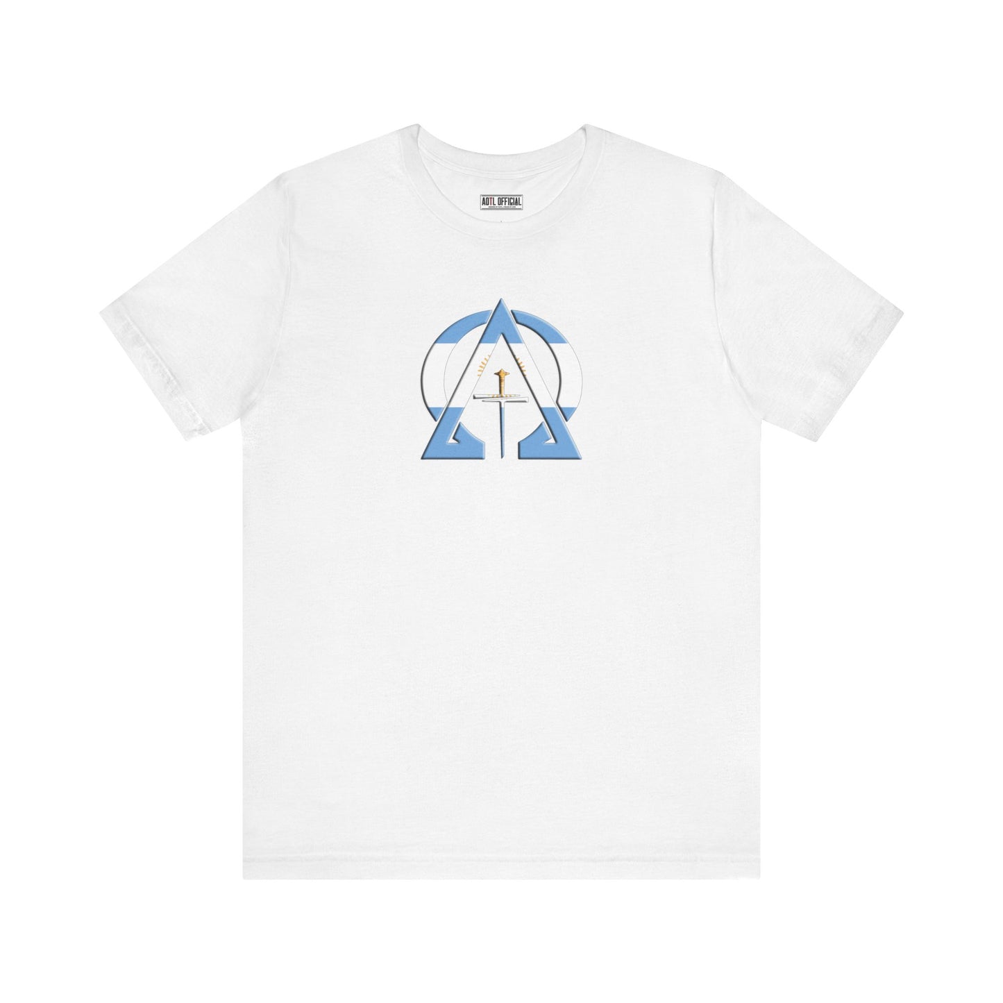 Alpha & Omega Argentina Unisex Short Sleeve Tee