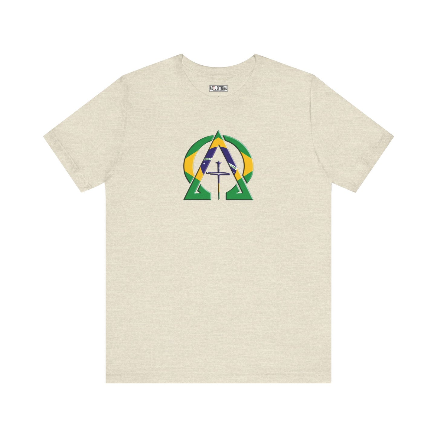 Alpha & Omega Brazil Unisex Short Sleeve Tee