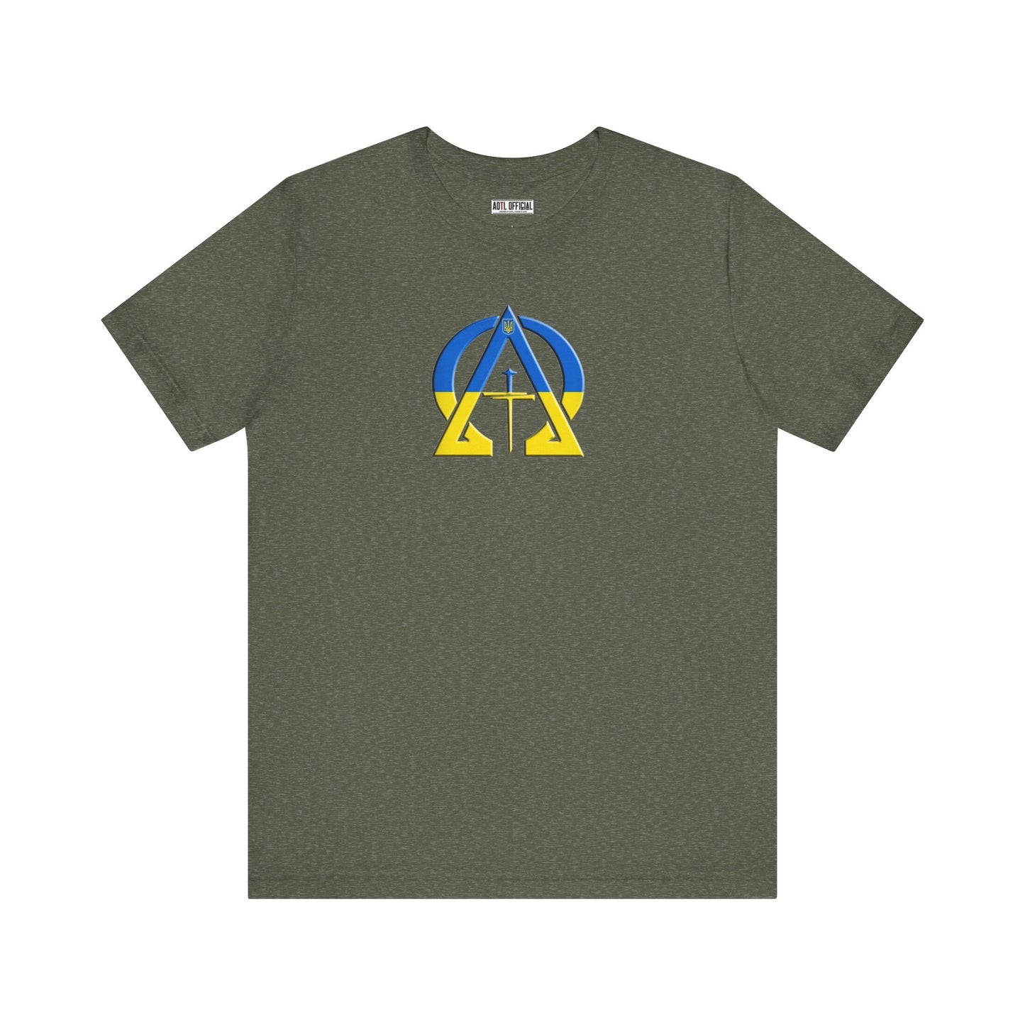 Alpha & Omega Ukraine Unisex Short Sleeve Tee