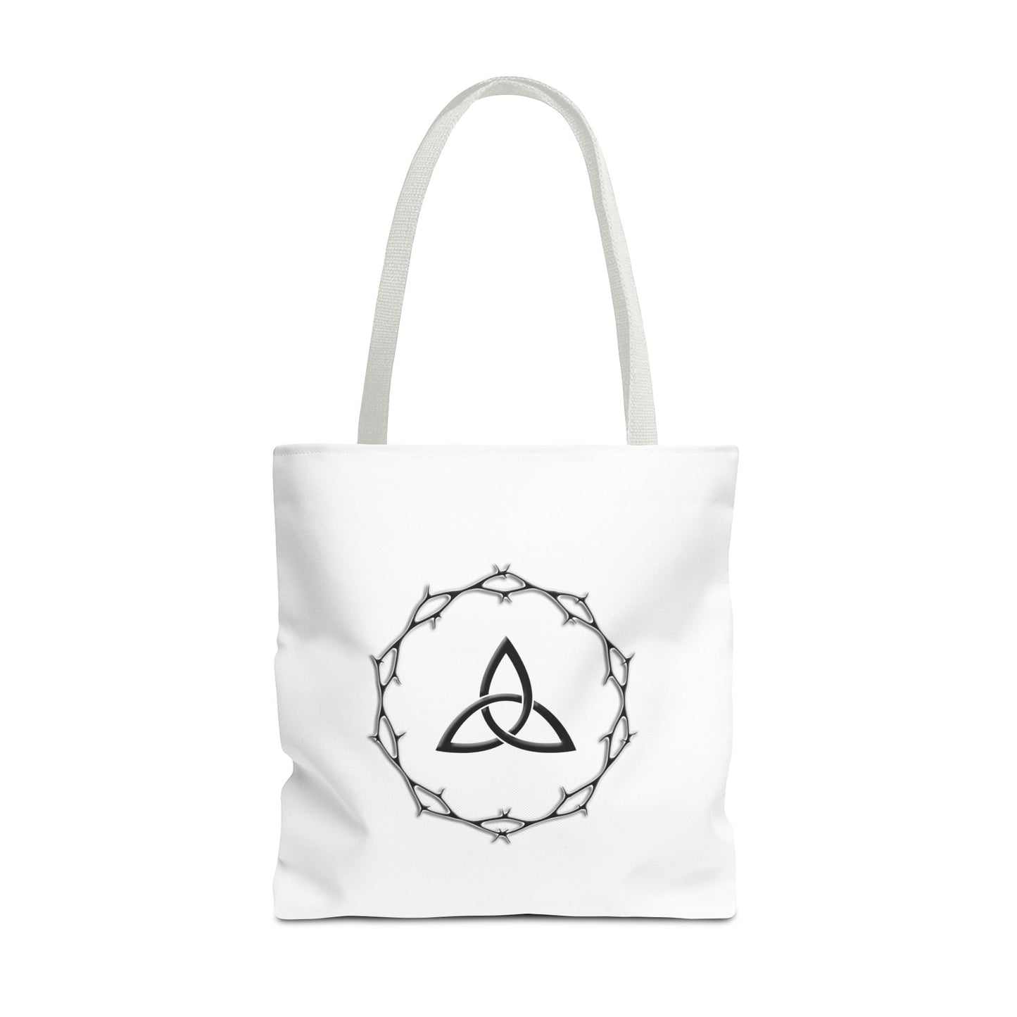 Circle Of Thorns With Trinity Knot Christian Tote bag