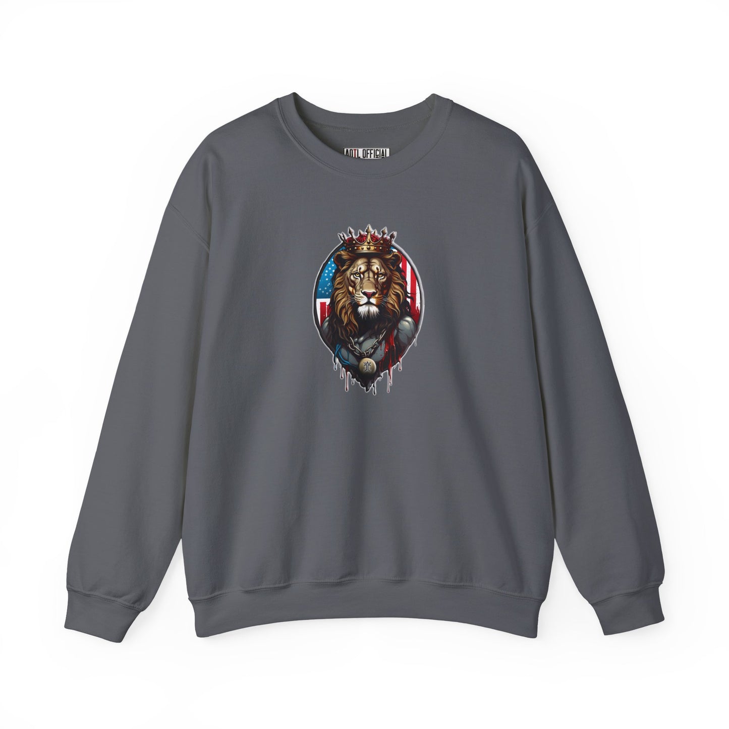 Royal Majesty  Lion of Judah  Unisex Heavy Blend™ Crewneck Sweatshirt