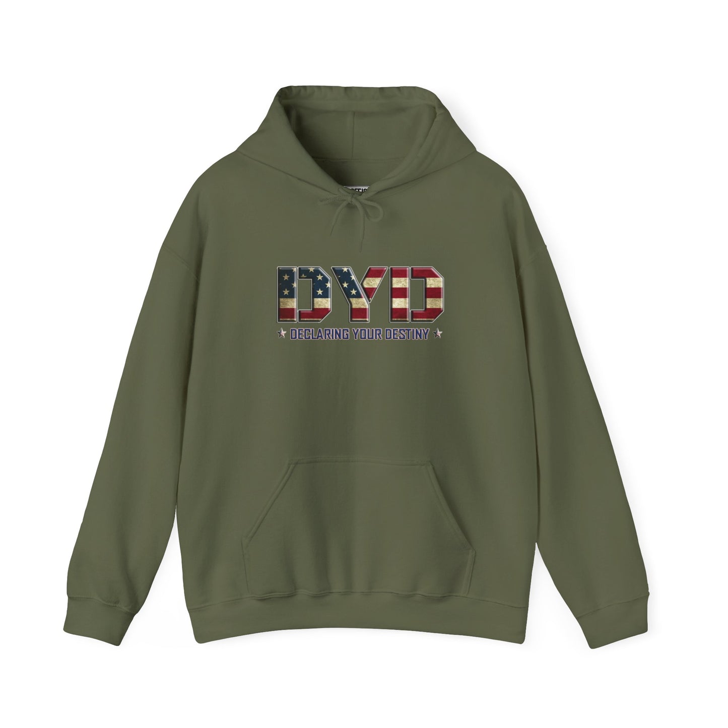 Declaring Your Destiny USA/ Winged Guardian Unisex Heavy Blend™ Hooded Sweatshirt