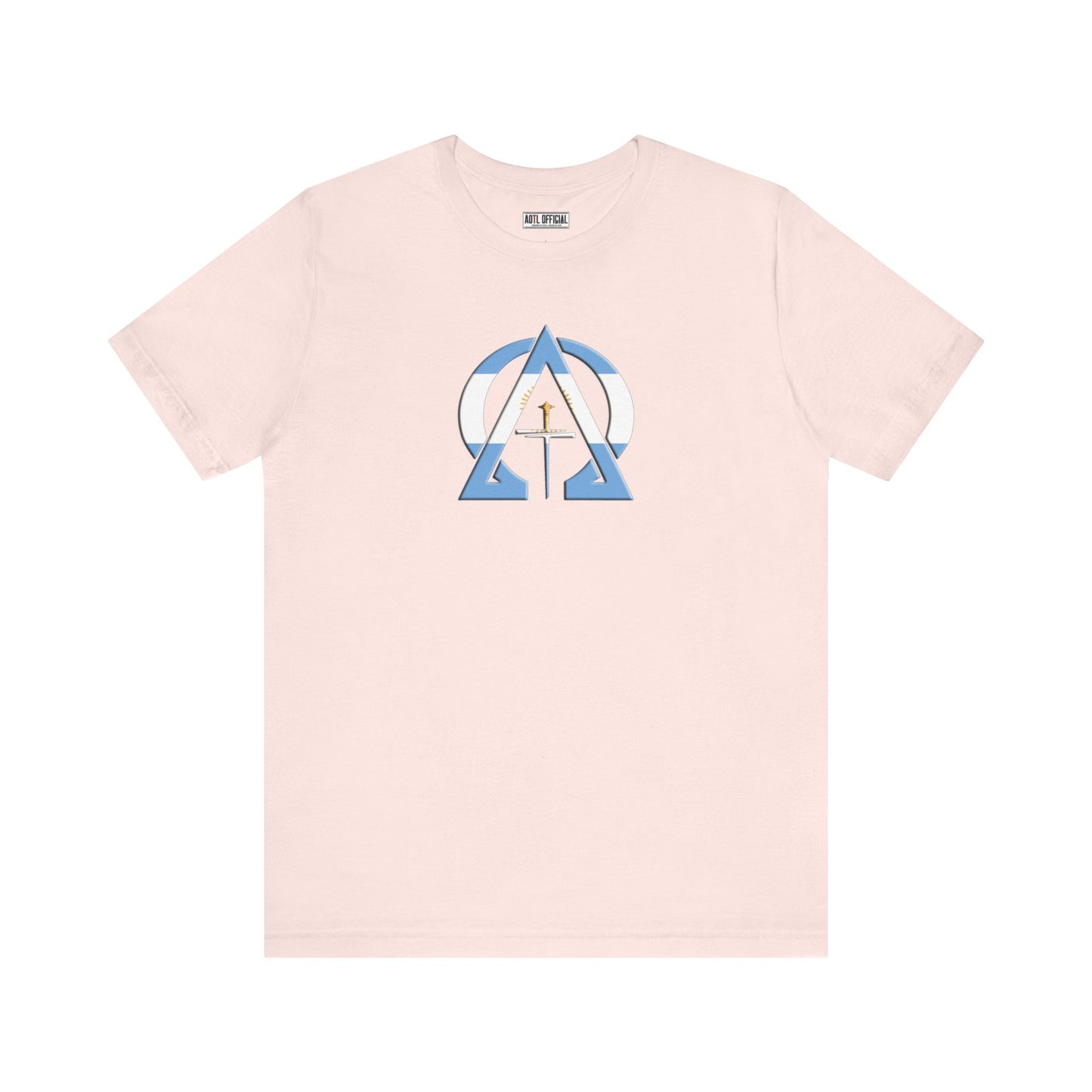 Alpha & Omega Argentina Unisex Short Sleeve Tee
