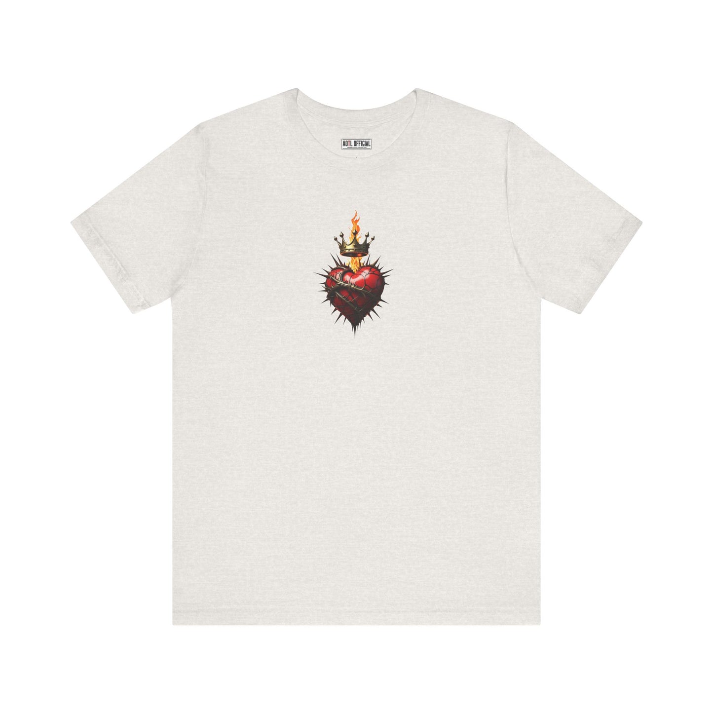 The Sacred Heart of Jesus Christian Unisex Short Sleeve Tee