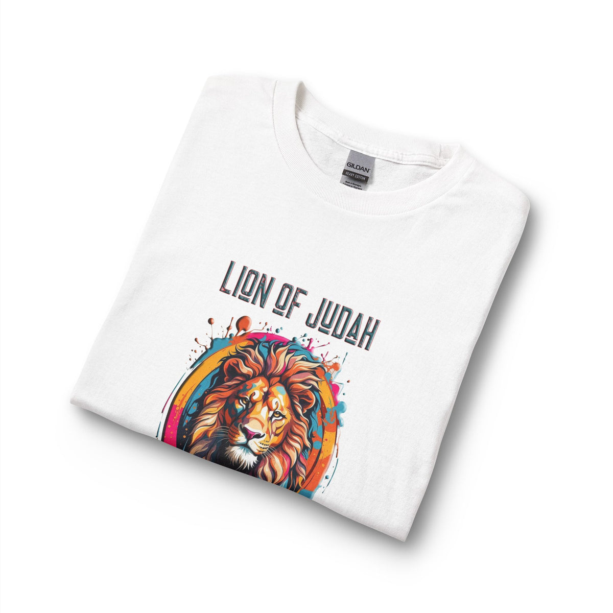 Lion Of Judah Graffiti Drip Christian Long Sleeve Shirt