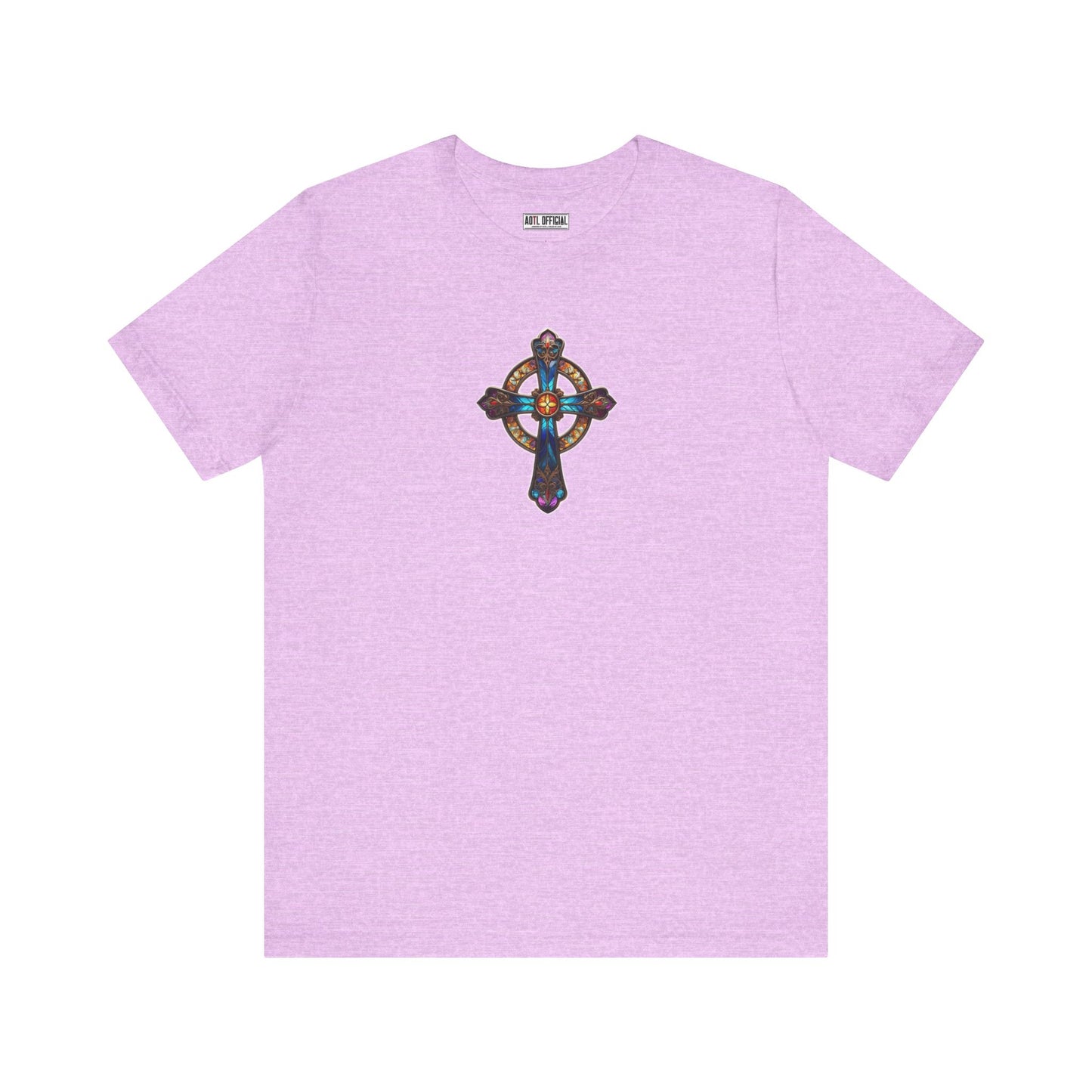 Radiant Cross Christian Unisex Short Sleeve Tee