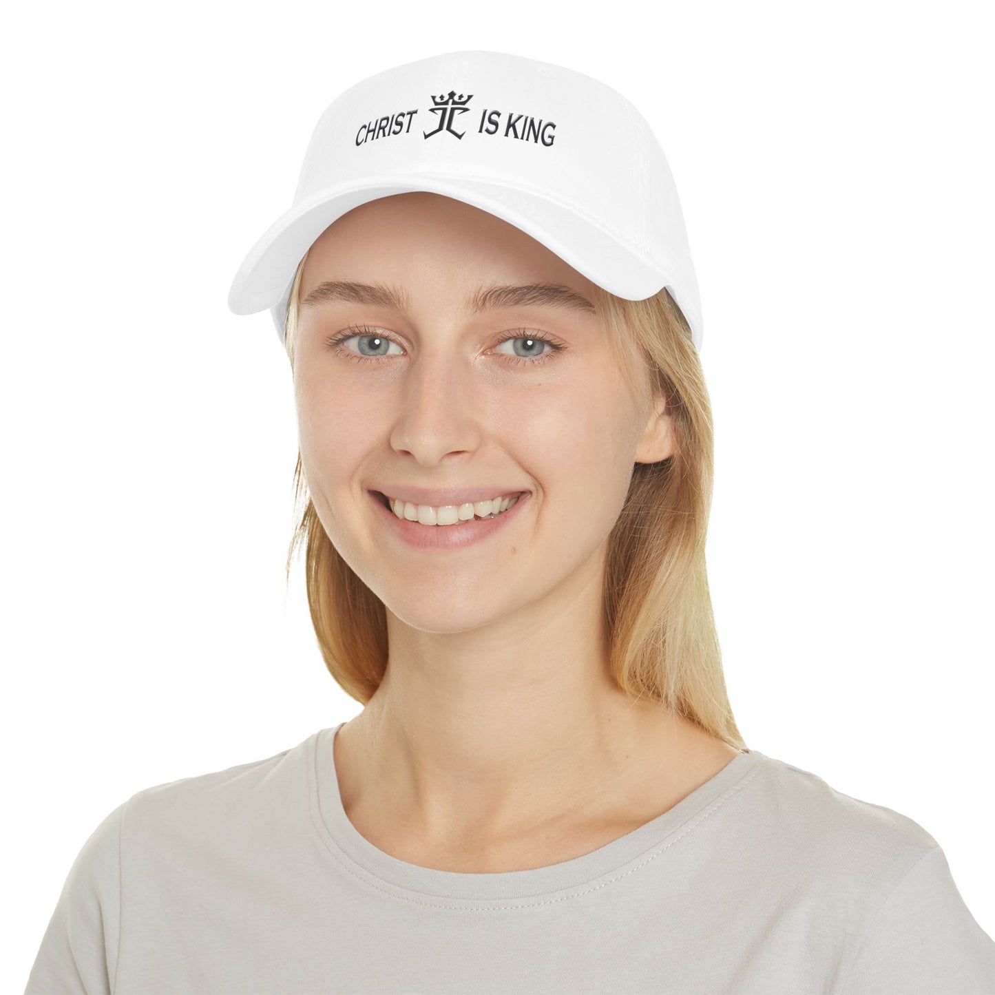 Christ is King Christian Baseball Cap