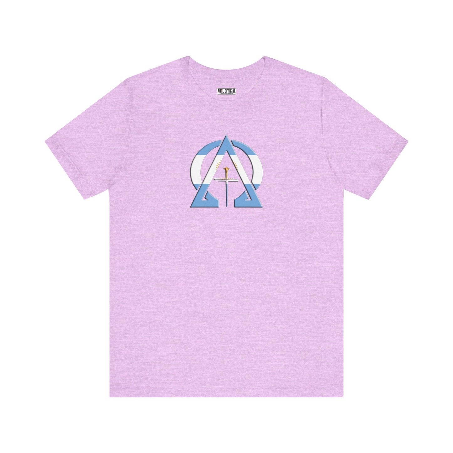 Alpha & Omega Argentina Unisex Short Sleeve Tee