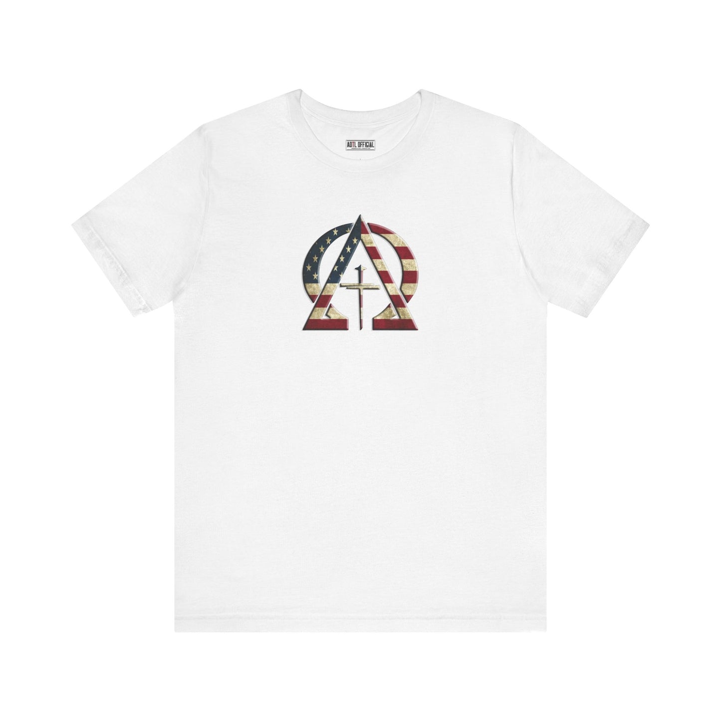 Alpha & Omega Vintage United States Of America Unisex Short Sleeve Tee