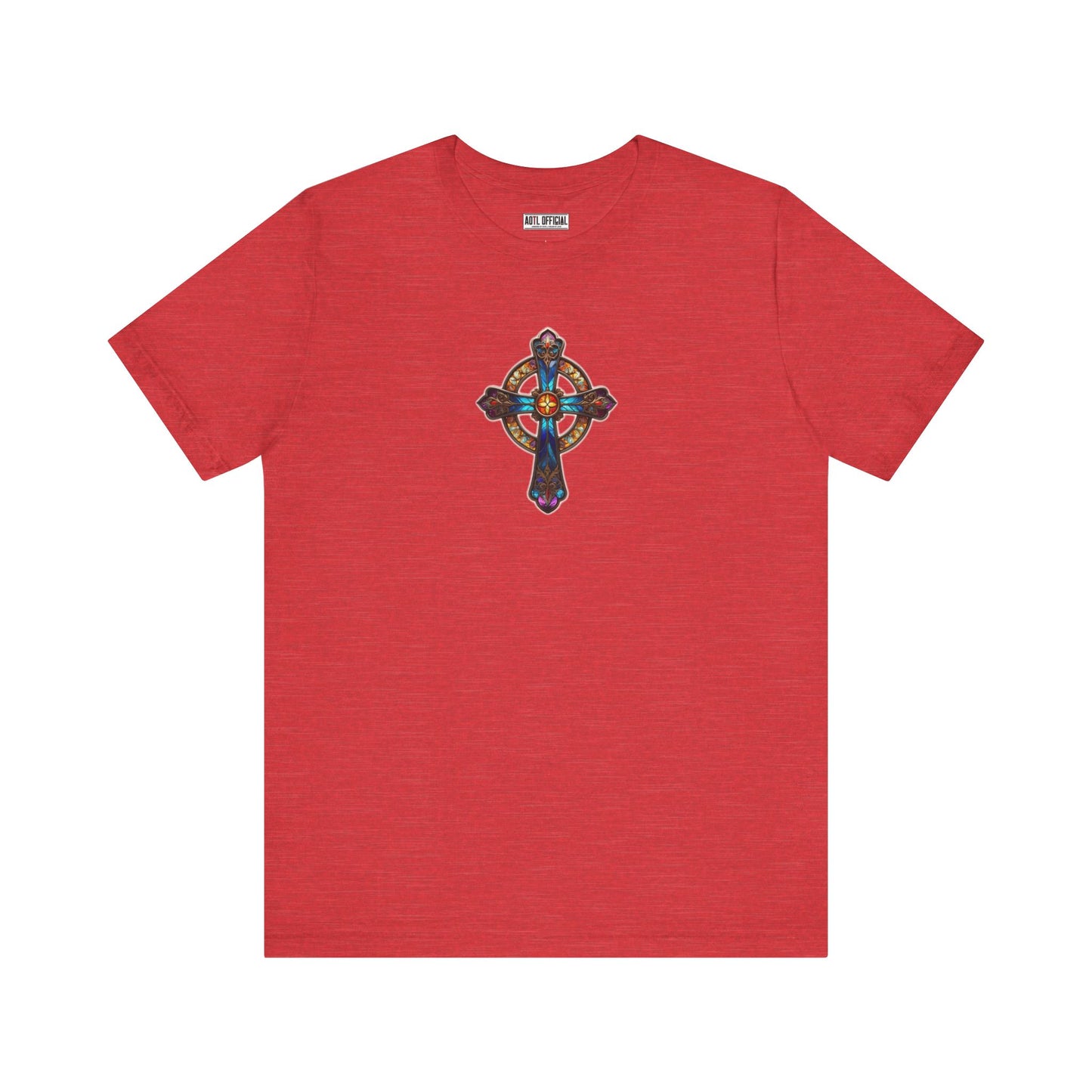 Radiant Cross Christian Unisex Short Sleeve Tee