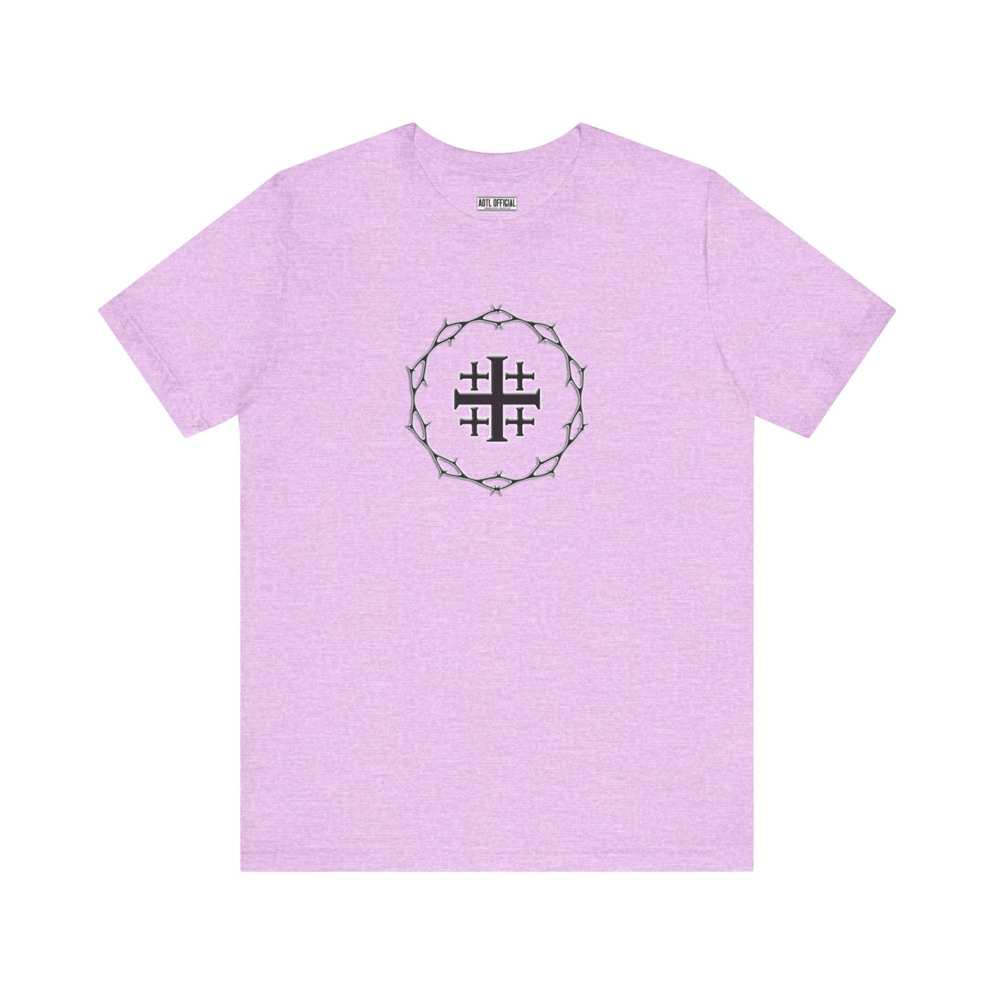 Circle of Thorns & Jerusalem Cross Unisex Short Sleeve Tee