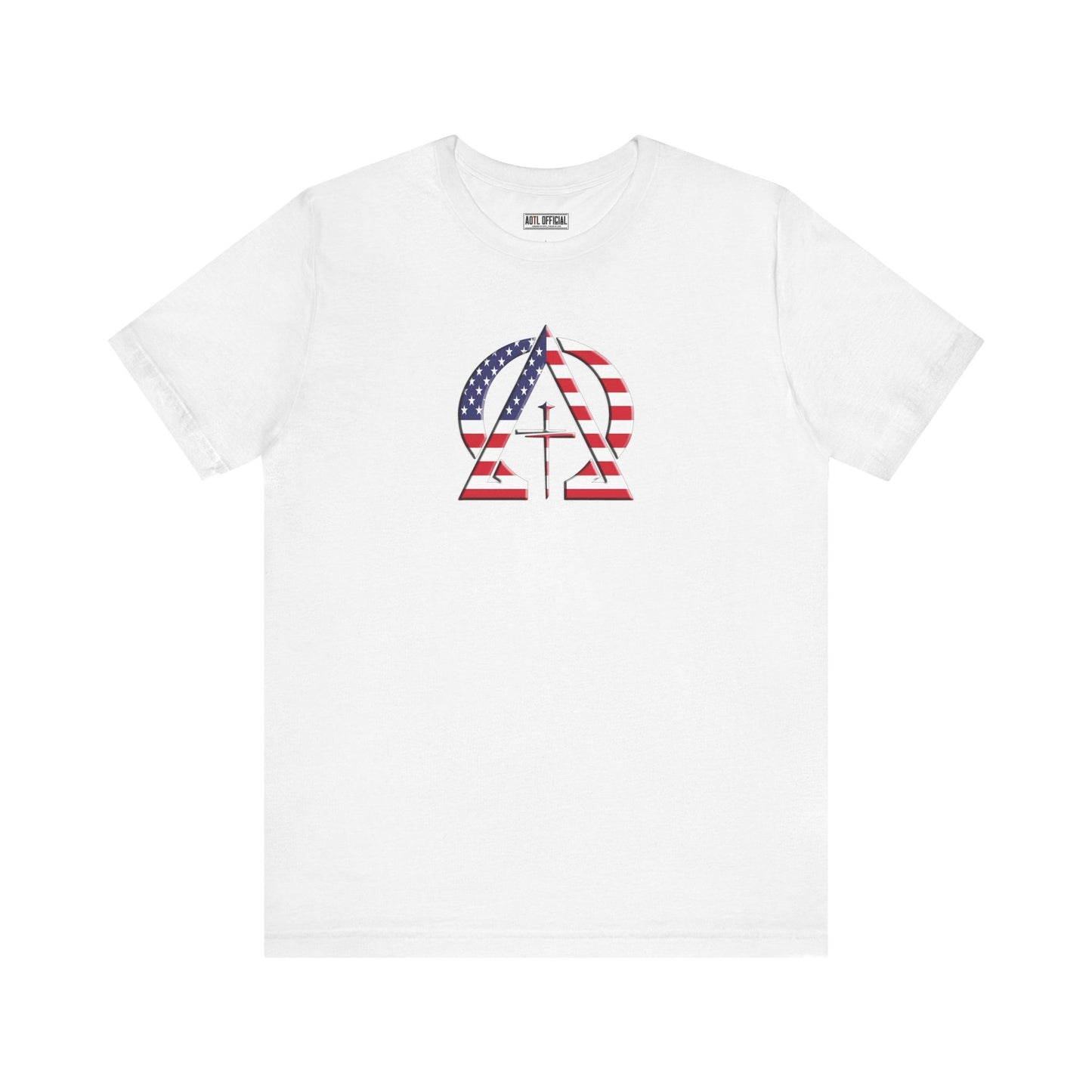 Alpha & Omega United States Of America Unisex Short Sleeve Tee