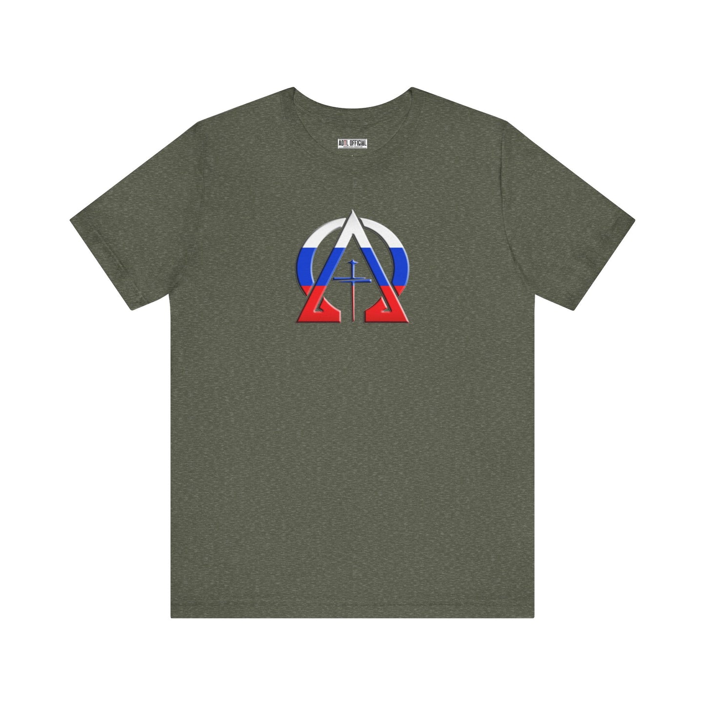 Alpha & Omega Russia Unisex Short Sleeve Tee