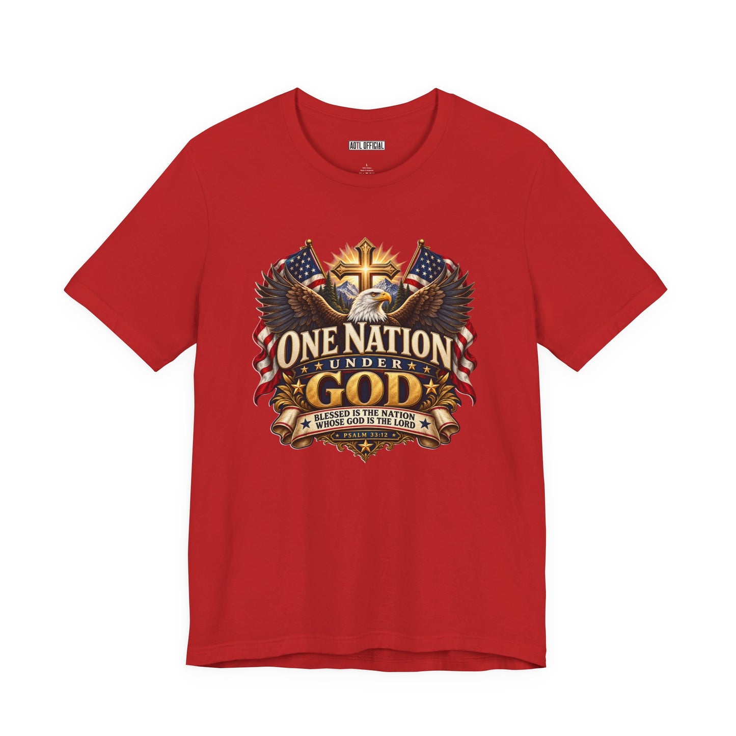 One Nation Under God Christian T-shirt