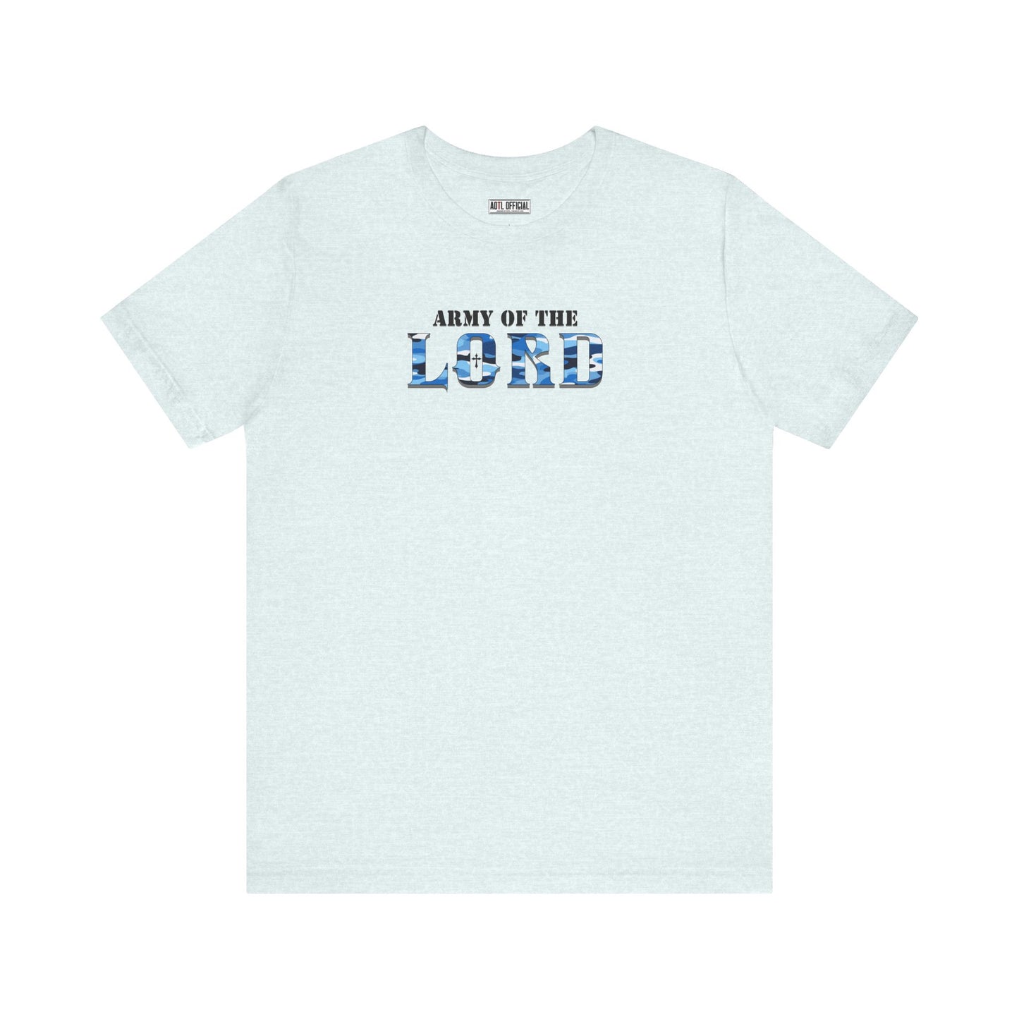 Blue Army Of The Lord Unisex Short Sleeve Tee