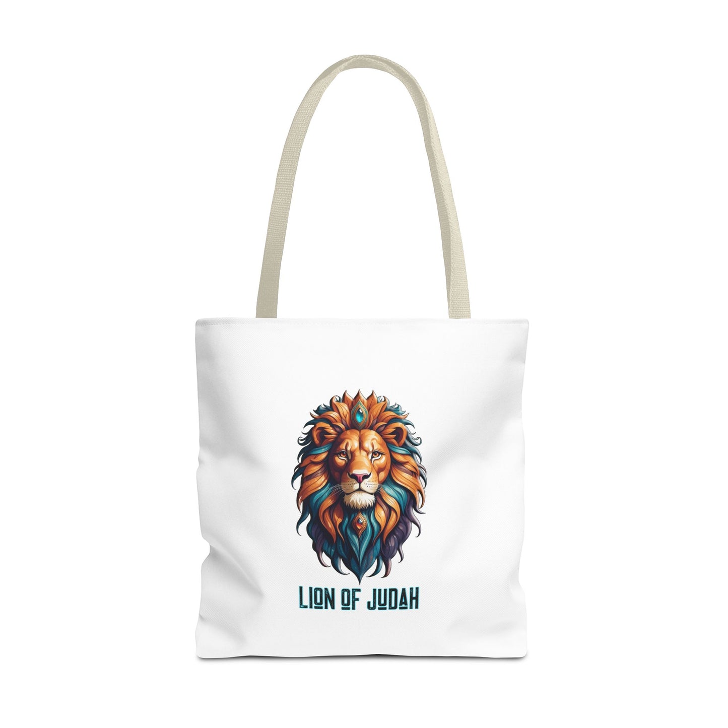 Majestic Savior Lion Of Judah Christian Tote bag
