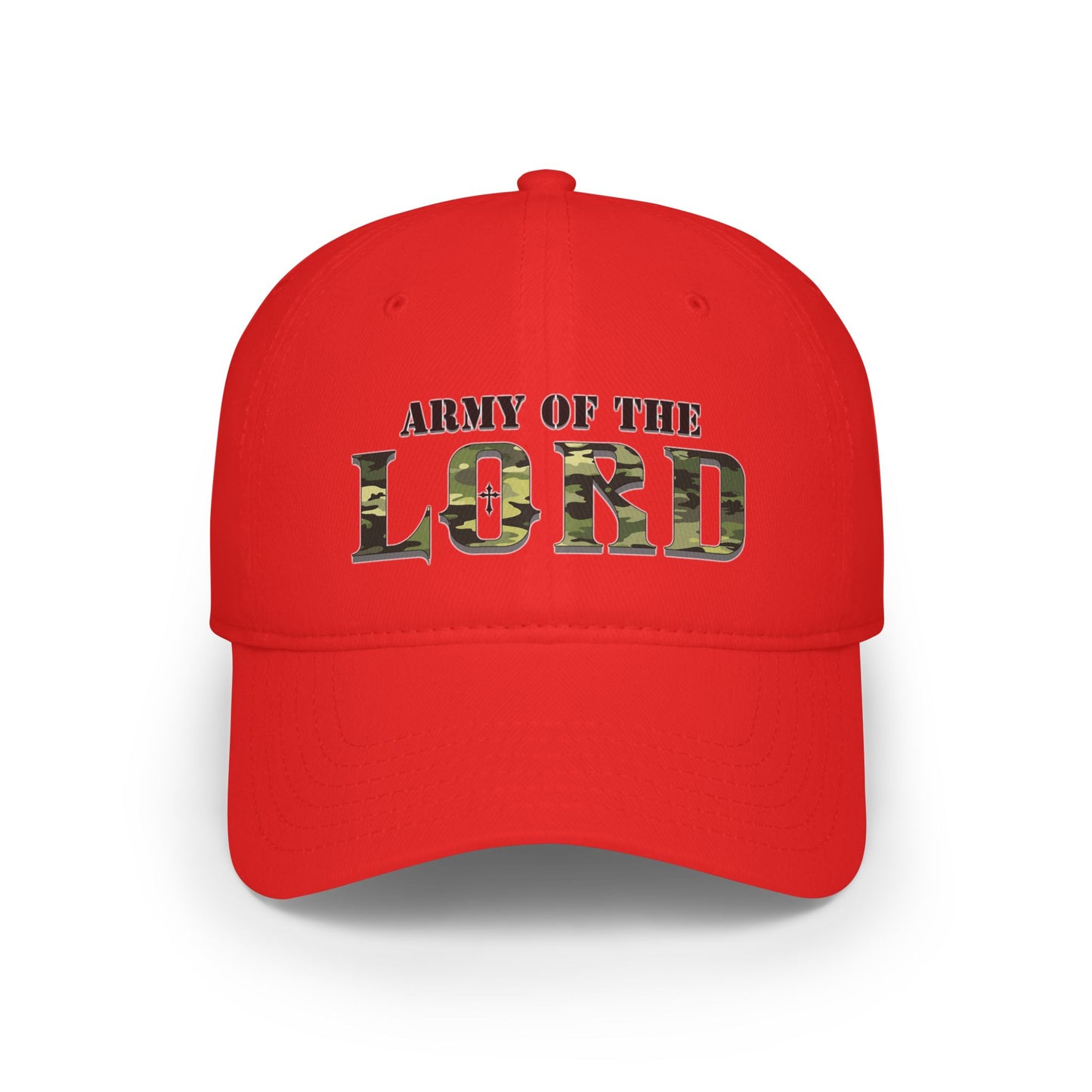 Green Camouflage Army Of The Lord Christian Baseball Cap