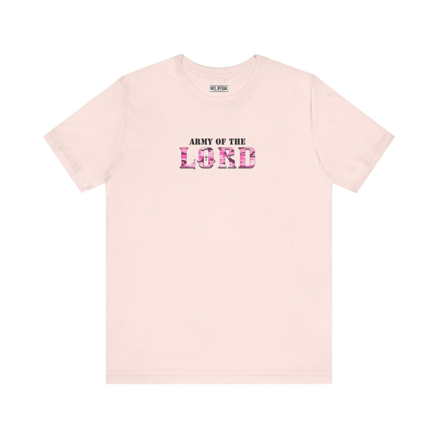 Pink Army Of The Lord Unisex Short Sleeve Tee