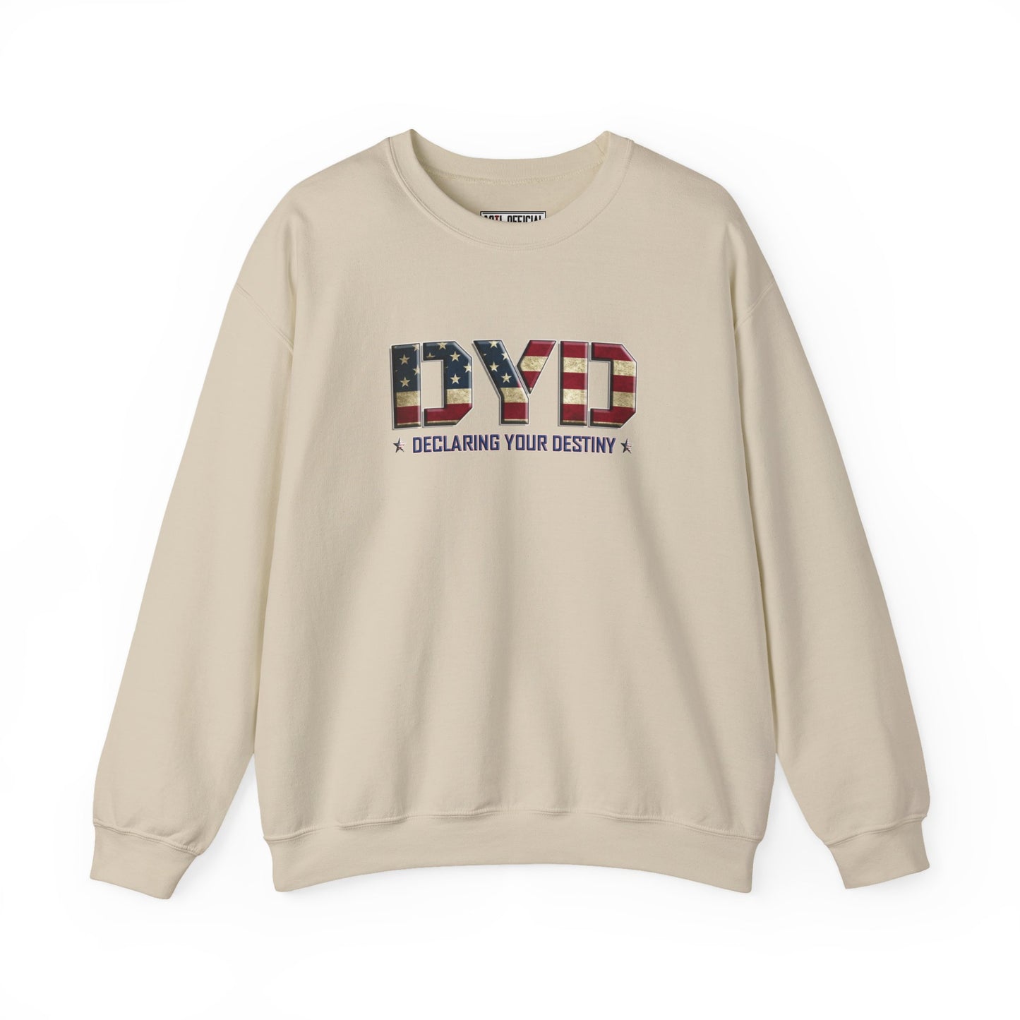 DYD USA Logo/Winged Guardian Unisex Heavy Blend™ Crewneck Sweatshirt