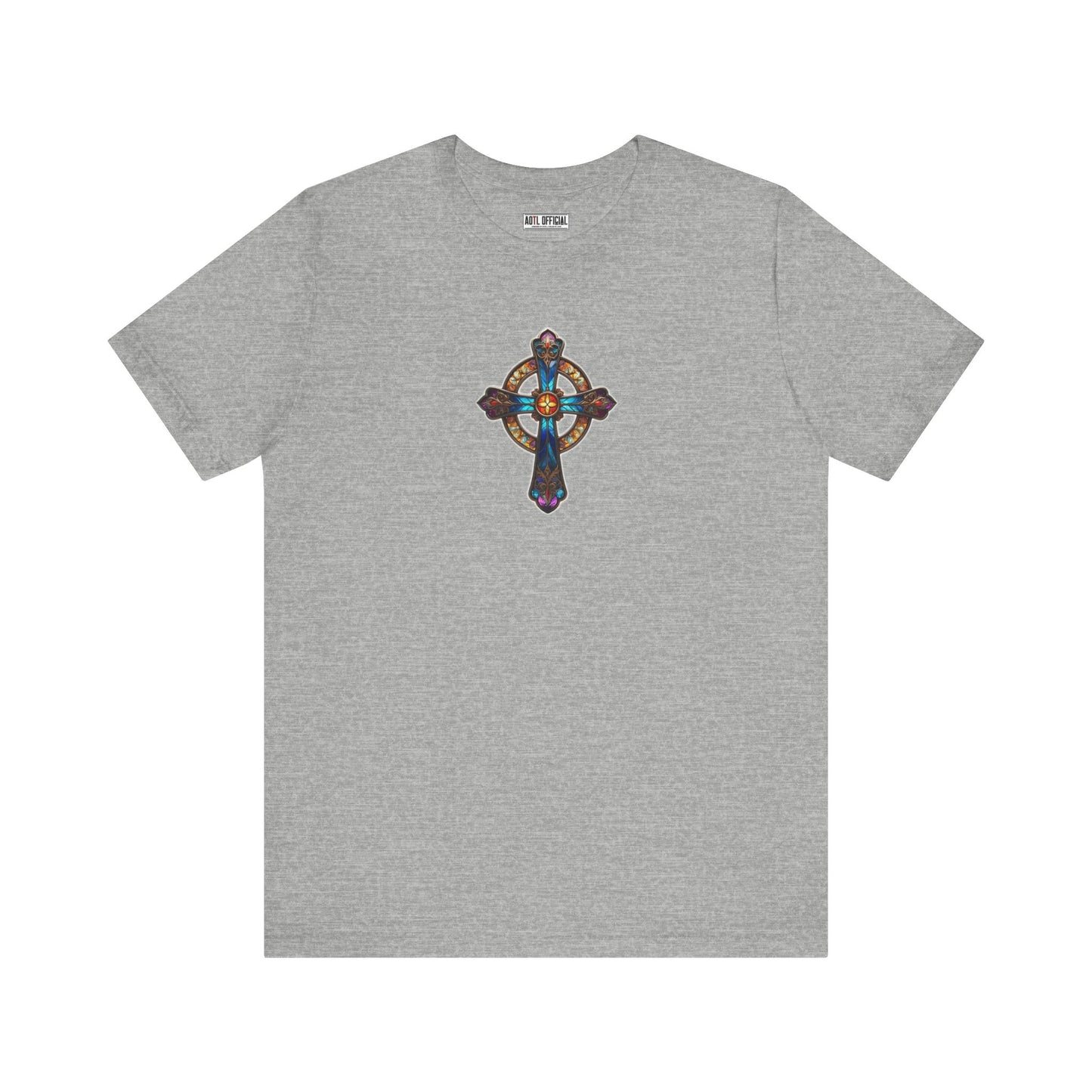 Radiant Cross Christian Unisex Short Sleeve Tee