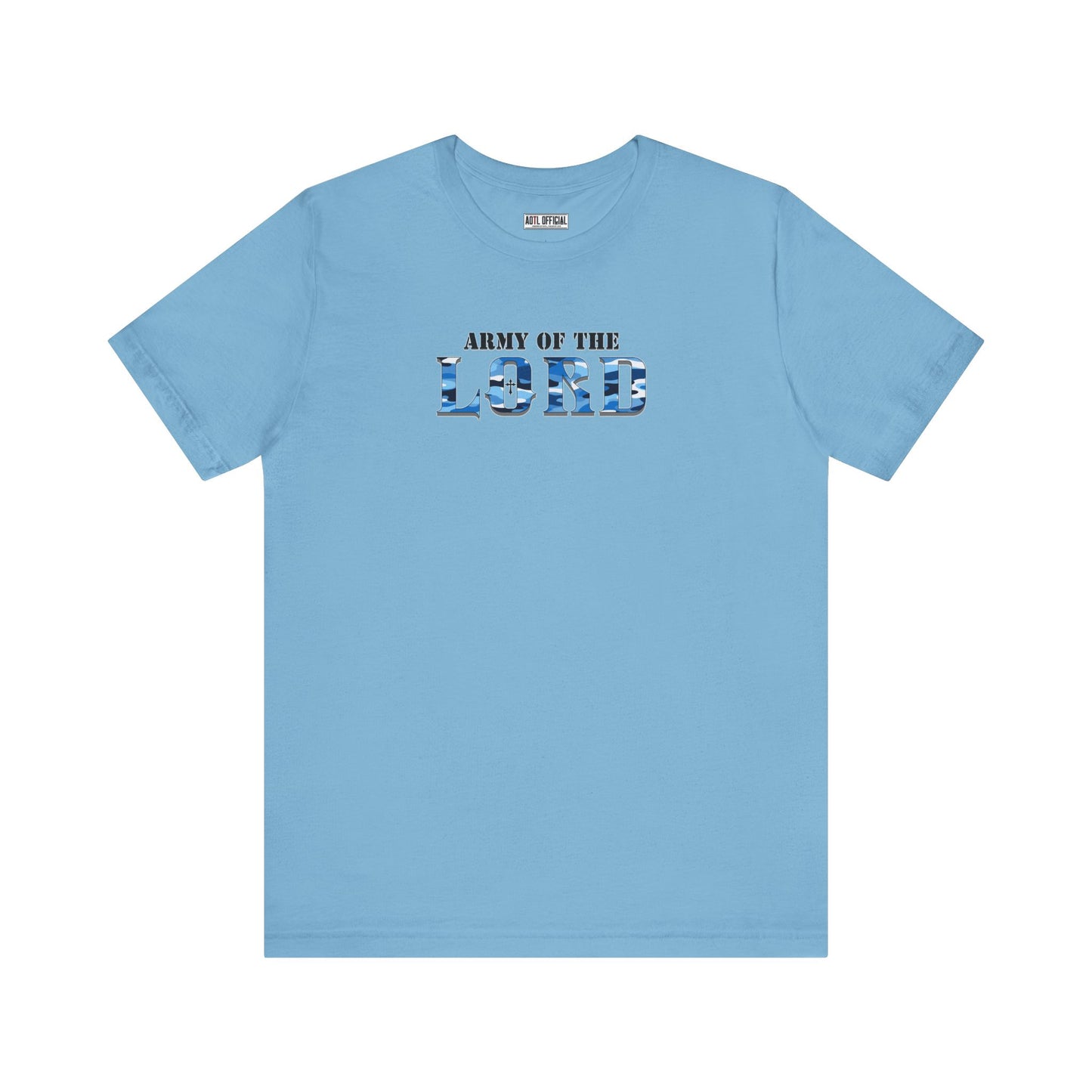 Blue Army Of The Lord Unisex Short Sleeve Tee
