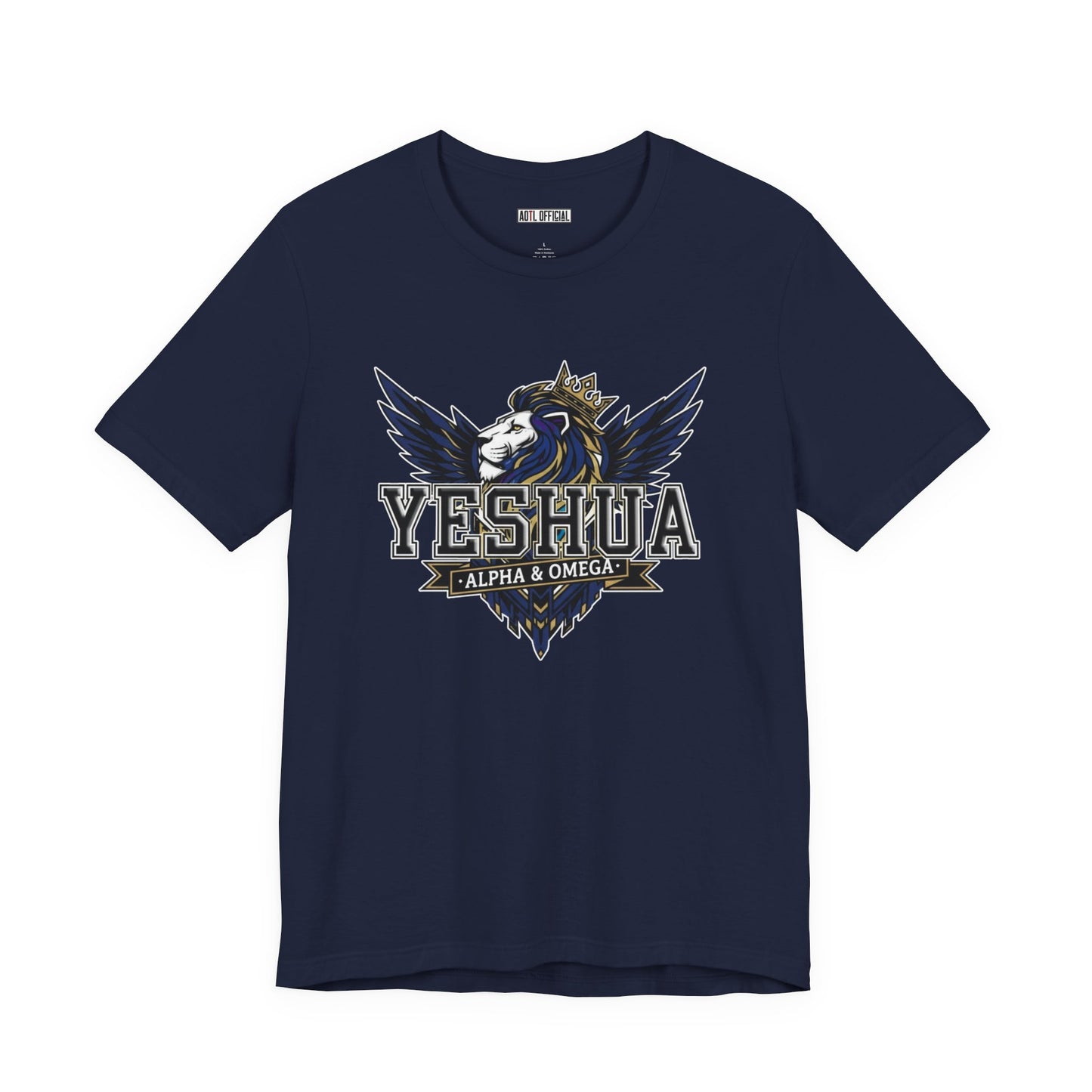 Yeshua: Lion of Judah Reigns Unisex Short Sleeve Tee
